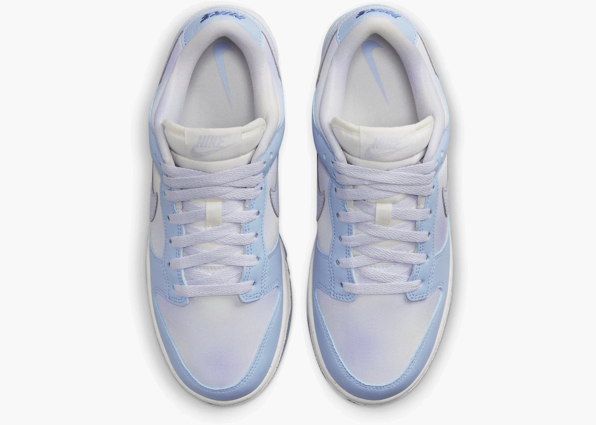 Nike Dunk Low Blue Airbrush Canvas (Women's) FN0323-400 Hype Clothinga Limited Edition