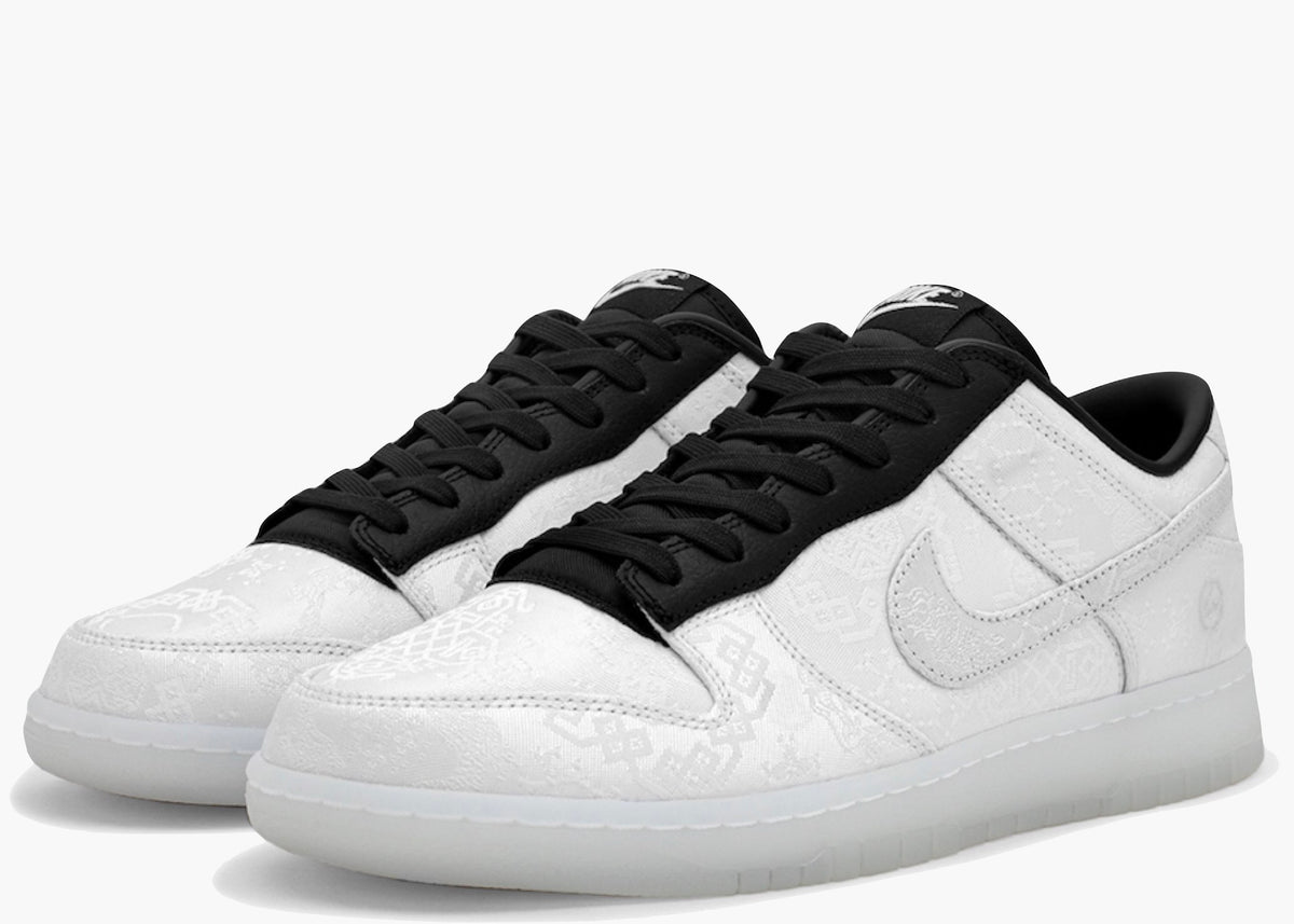 Nike Dunk Low CLOT Fragment White FN0315-110 Hype Clothinga Limited Edition..