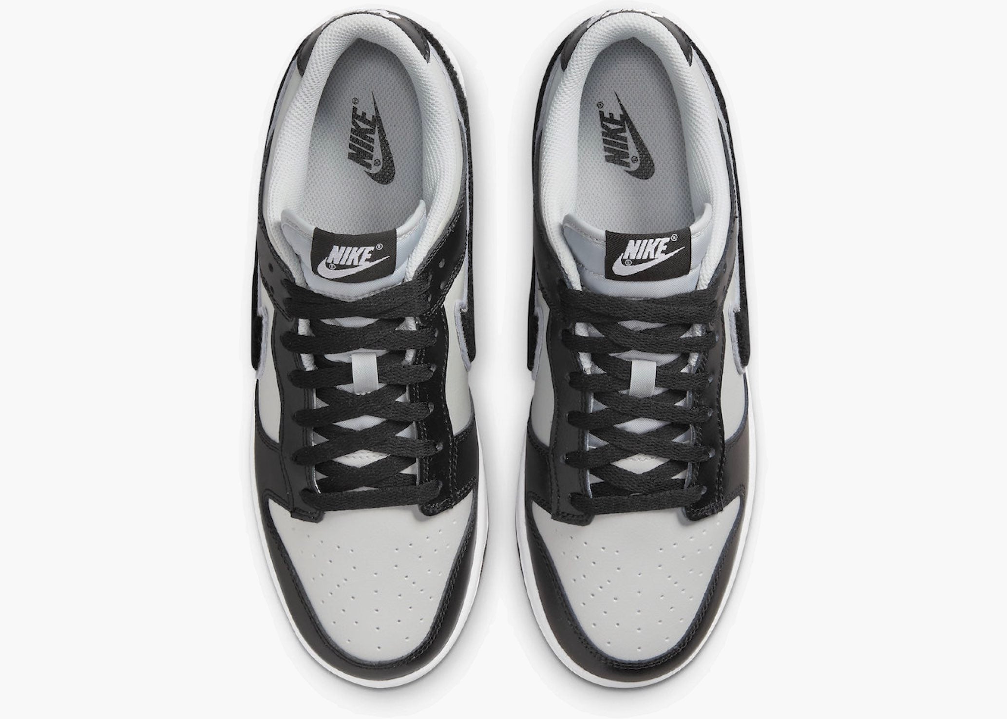 Nike Dunk Low Chenille Swoosh Black Grey DQ7683-001 Hype Clothinga Limited Edition