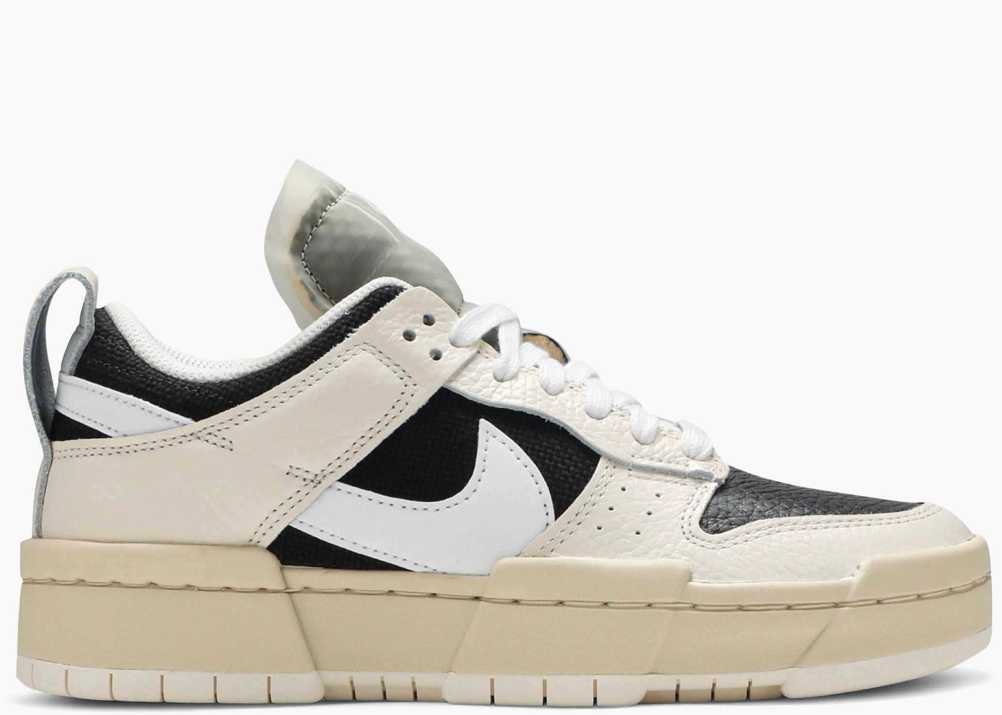 Nike Dunk Low Disrupt Pale Ivory Black (W) DD6620 001 Hype Clothinga