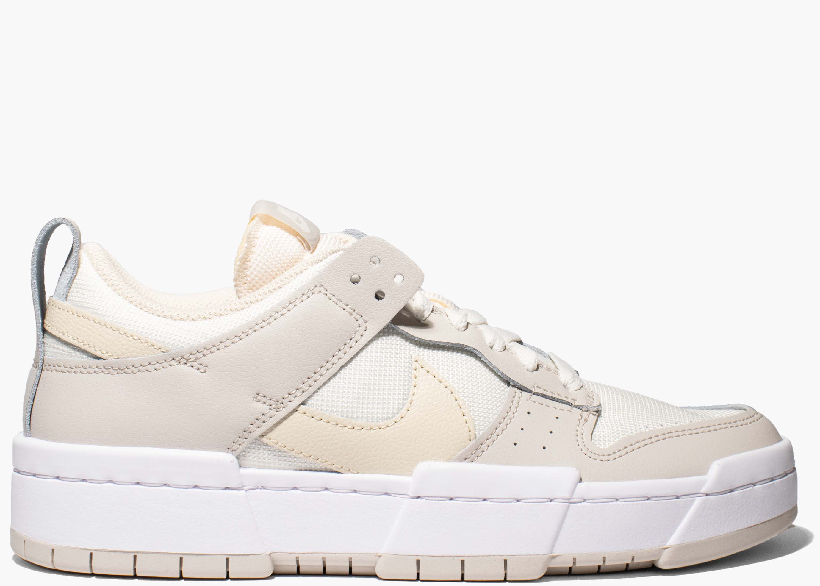 Nike Dunk Low Disrupt Sail Desert Sand (W) CK6654-103 Hype Clothinga Limited Edition