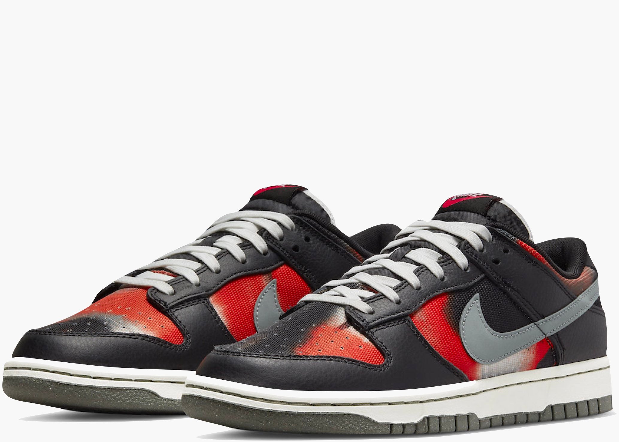 Nike Dunk Low Graffiti Black Red Hype Clothinga Limited Edition