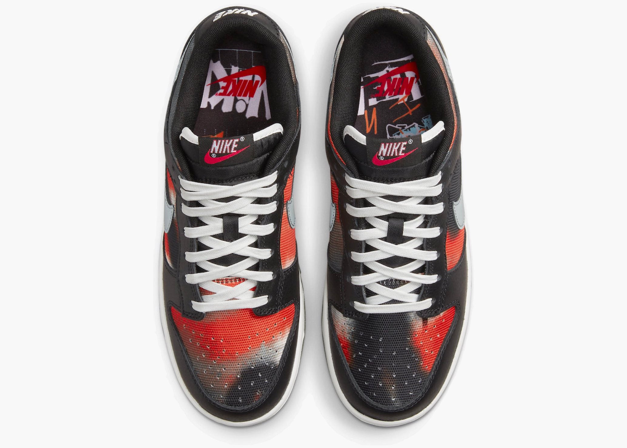 Nike Dunk Low Graffiti Black Red Hype Clothinga Limited Edition