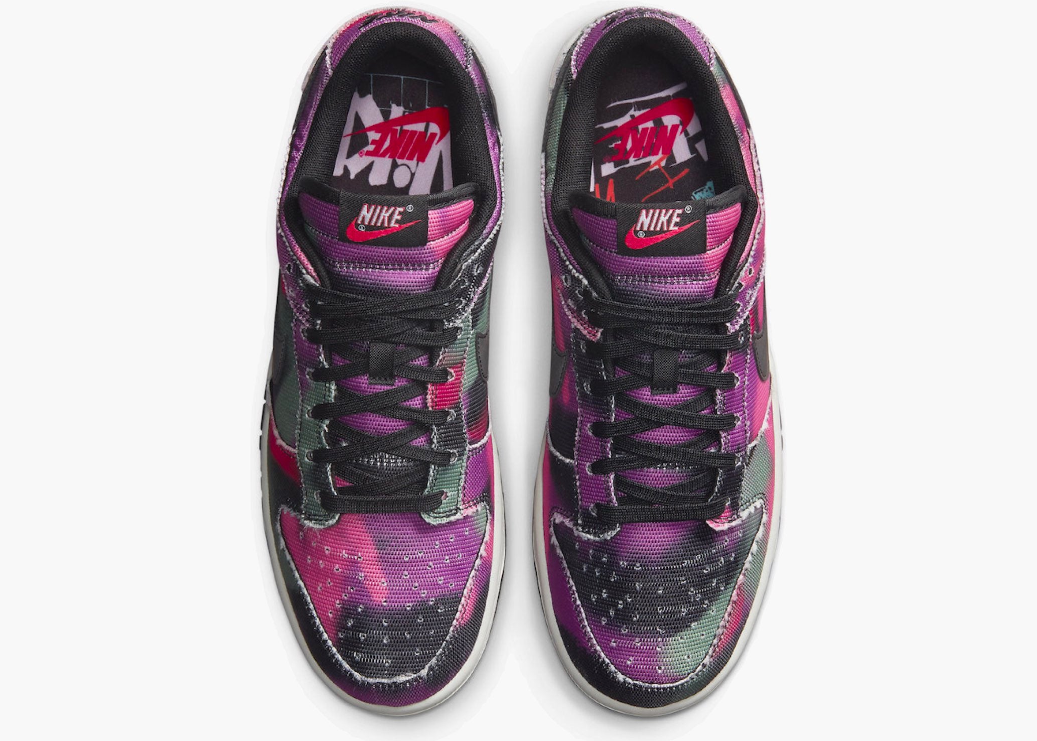 Nike Dunk Low Graffiti Pink Hype clothinga Limited Edition
