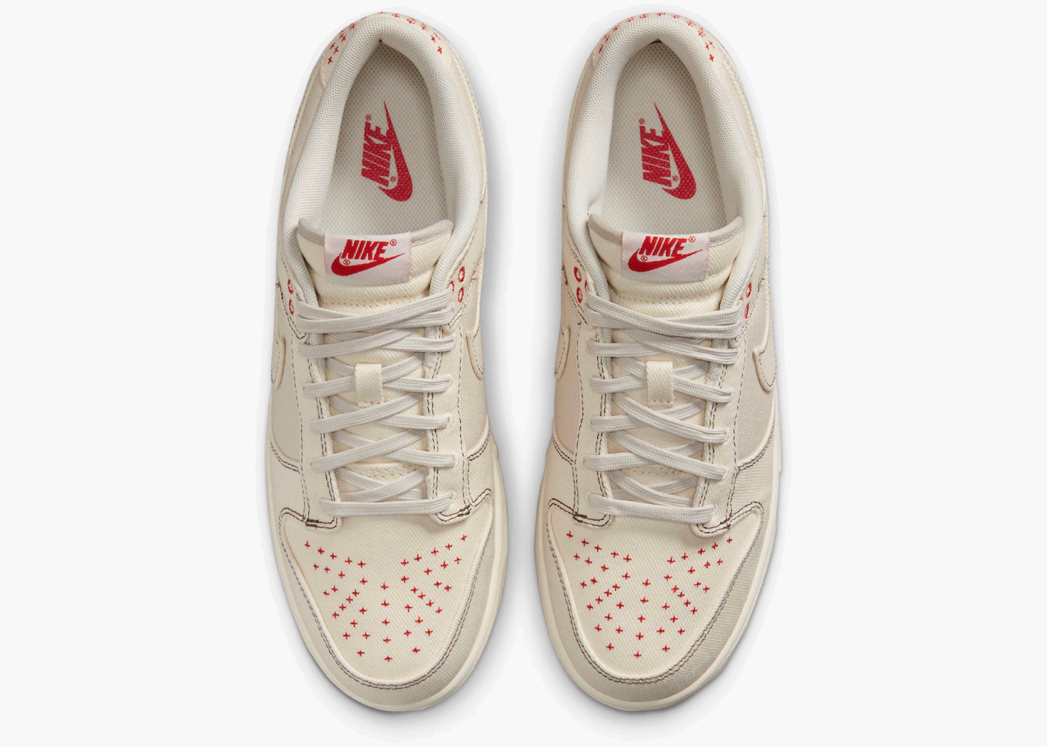 Nike Dunk Low Light Orewood Brown Sashiko DV0834-100 Hype Clothinga Limited Edition