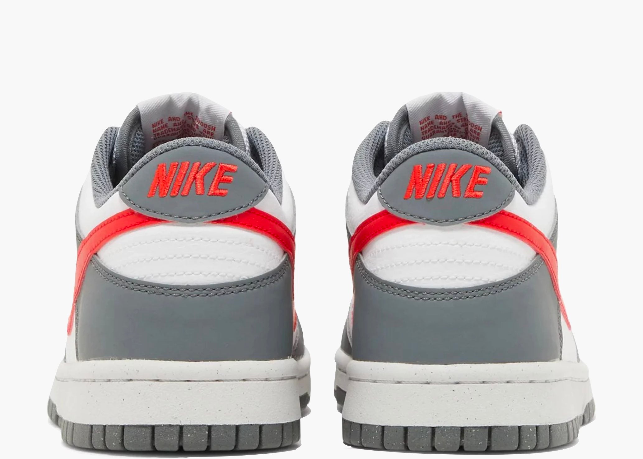 Nike Dunk Low Next Nature Smoke Grey Light Crimson (GS)  FB8038-001 Hype Clothinga Limited Edition.