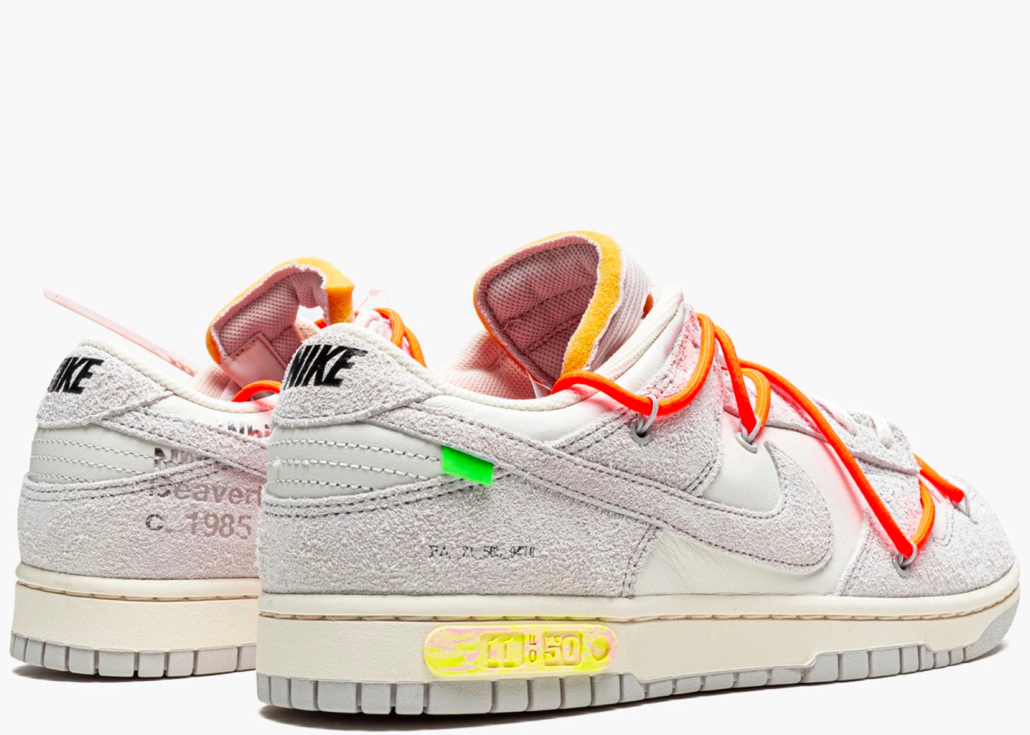 Nike Dunk Low Off-White Lot 11 Hype clothinga Limited Edition