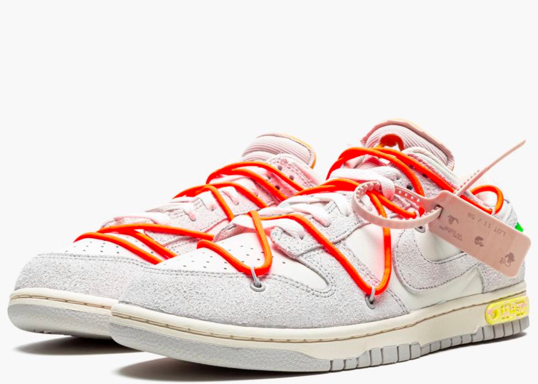 Nike Dunk Low Off-White Lot 11 Hype clothinga Limited Edition