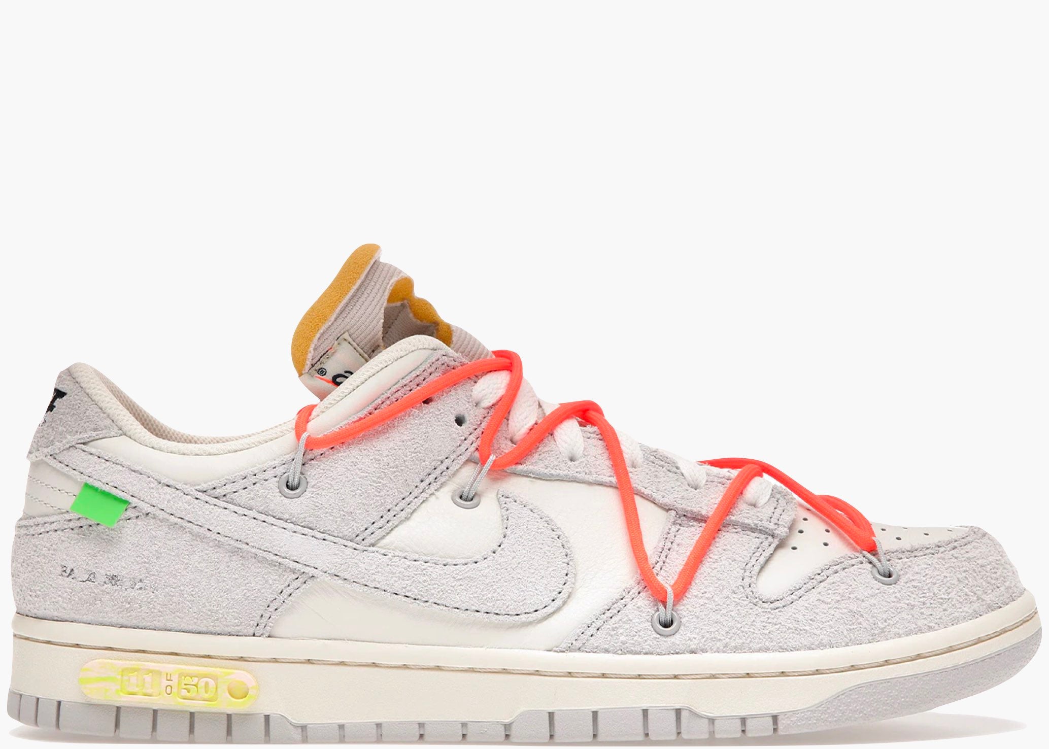 Nike Dunk Low Off-White Lot 11 Hype clothinga Limited Edition
