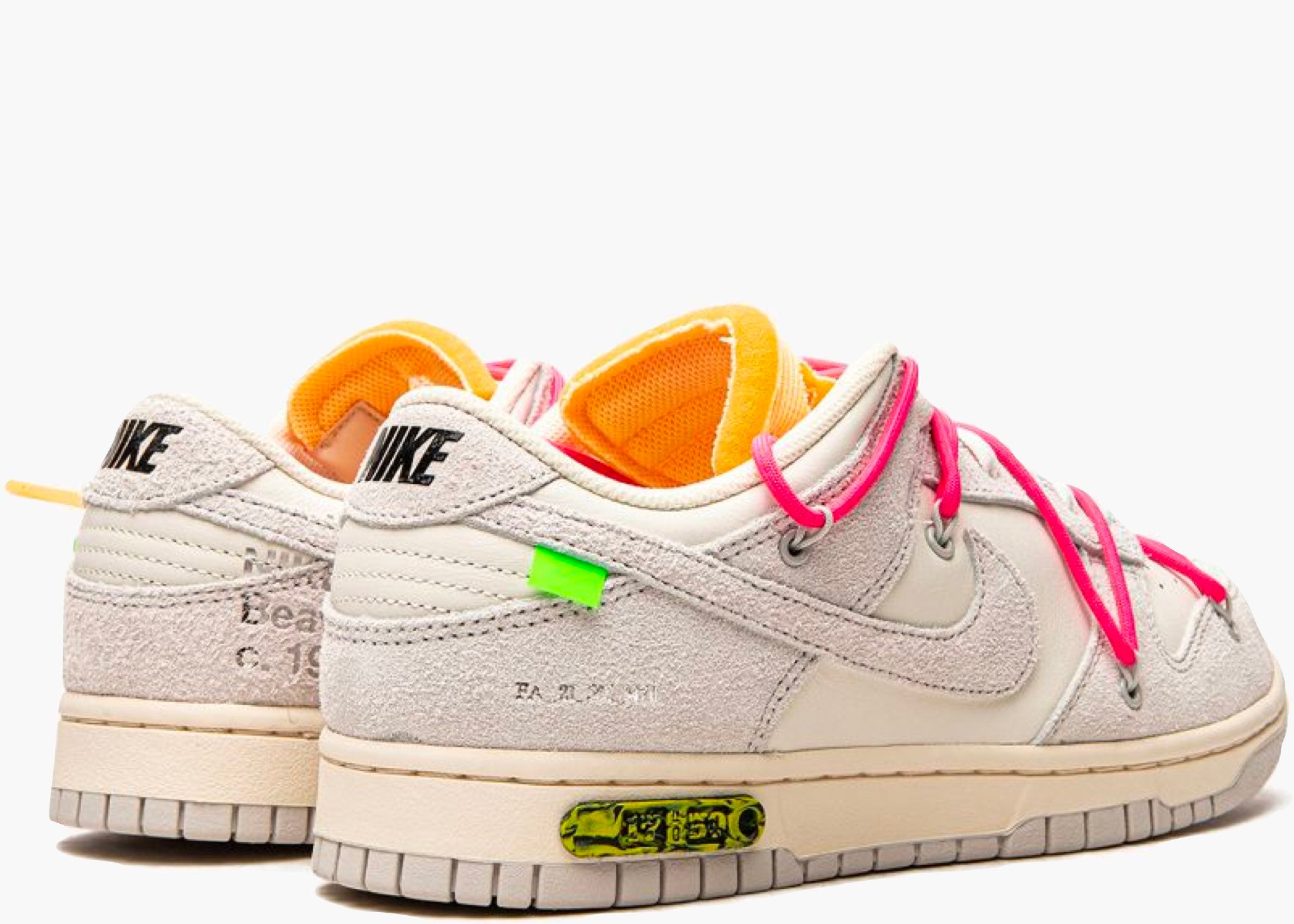 Nike Dunk Low Off-White Lot 17 Hype clothinga Limited Edition