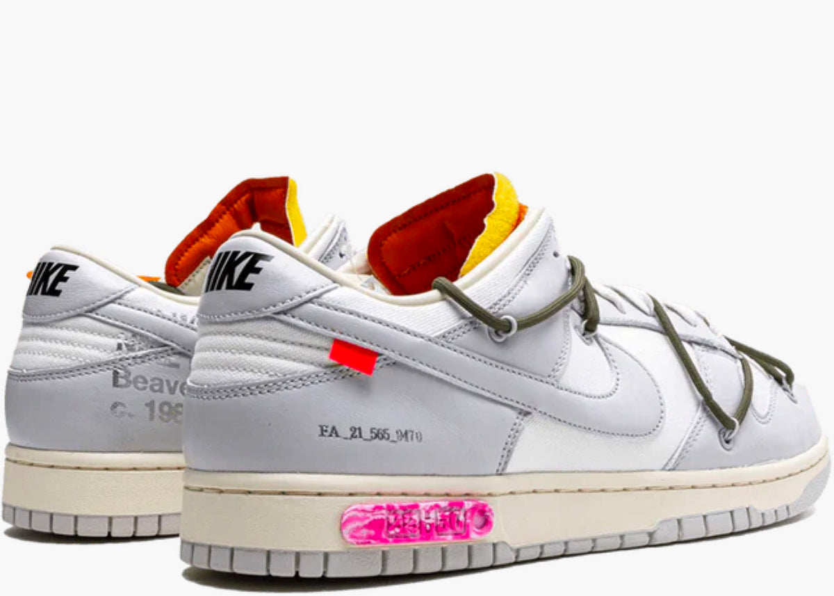 Nike Dunk Low Off-White Lot 22 Hype clothinga Limited Edition
