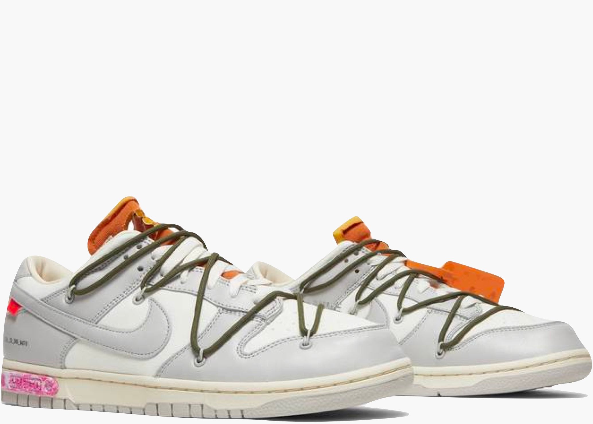 Nike Dunk Low Off-White Lot 22 Hype clothinga Limited Edition
