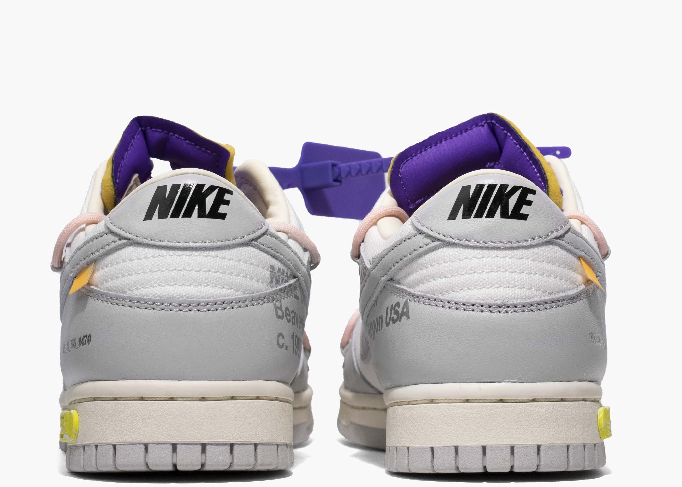 Nike Dunk Low Off-White Lot 24 Hype Clothinga Limited Edition