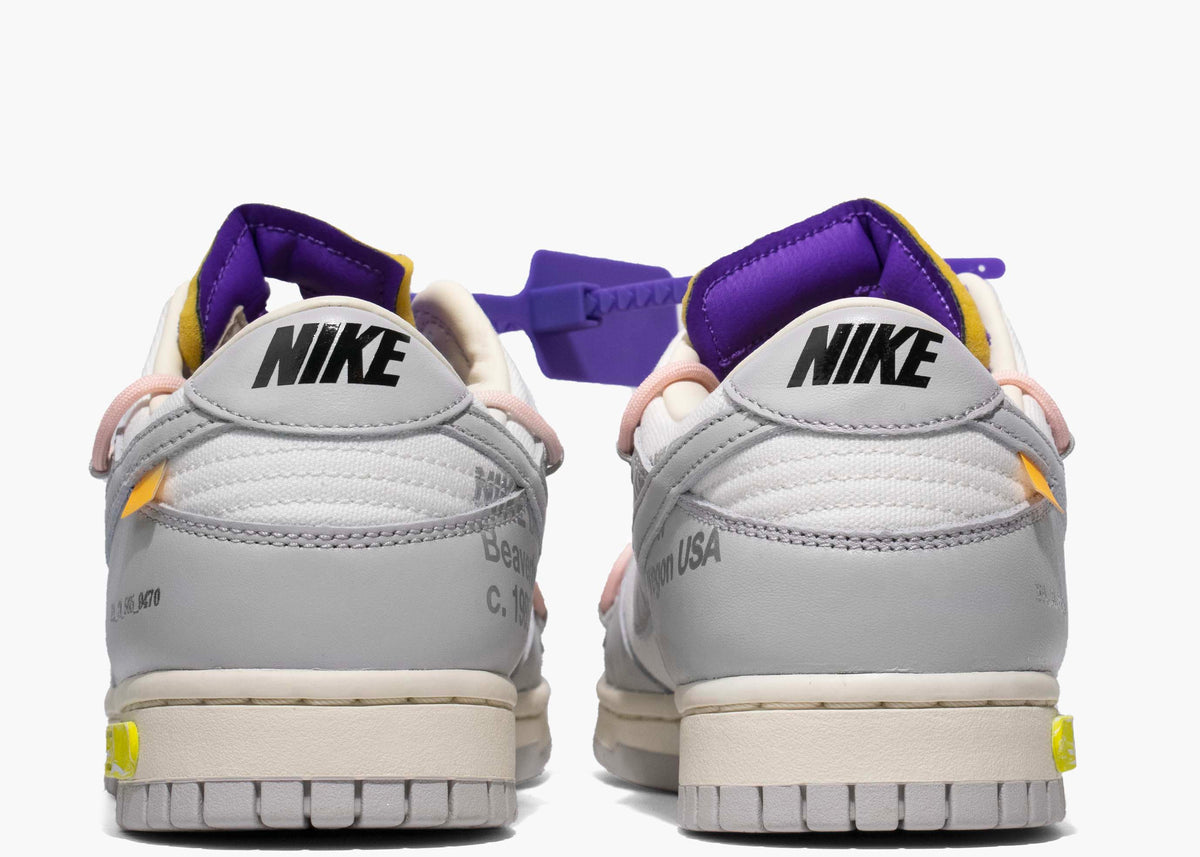 Nike Dunk Low Off-White Lot 24 Hype Clothinga Limited Edition