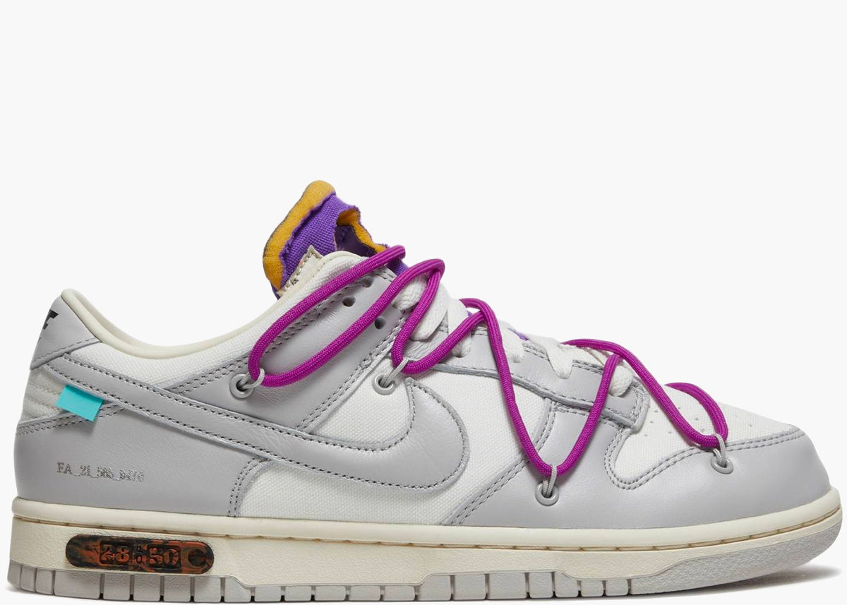 Nike Dunk Low Off-White Lot 28 Hype Clothinga Limited Edition
