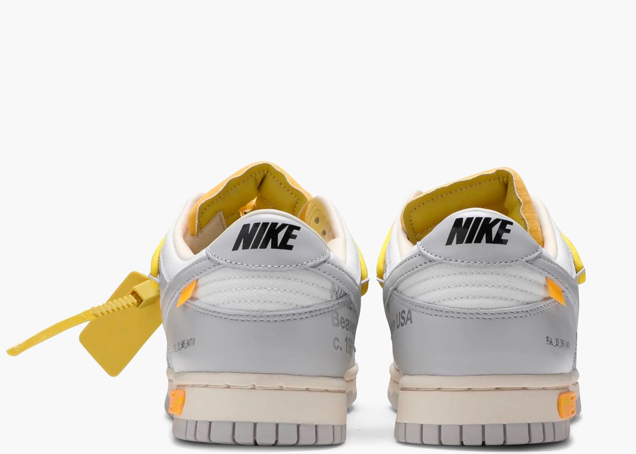 Nike Dunk Low Off-White Lot 29 Hype clothinga Limited Edition