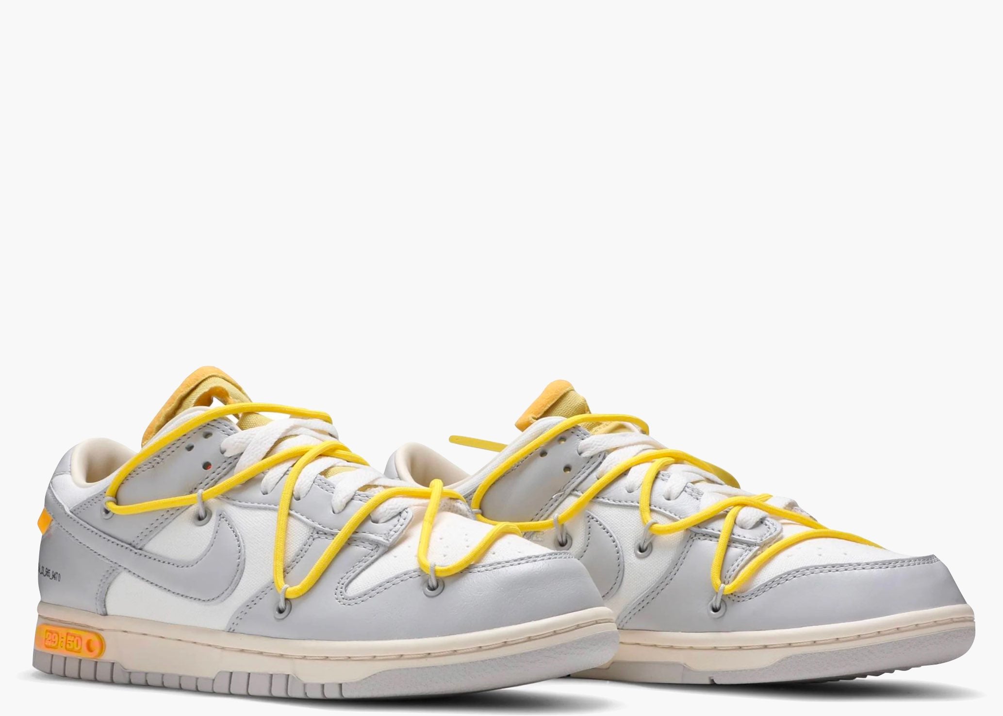 Nike Dunk Low Off-White Lot 29 Hype clothinga Limited Edition