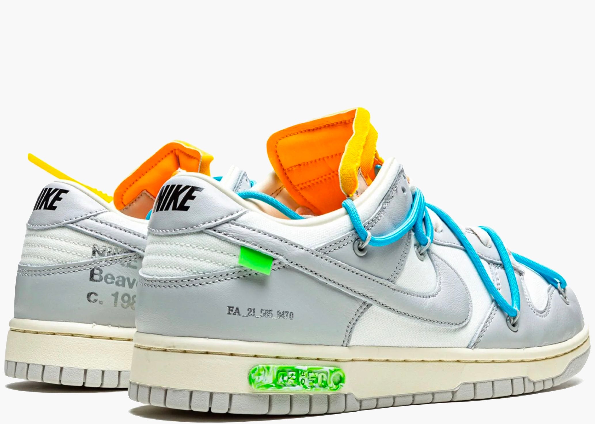 Nike Dunk Low Off-White Lot 2 Hype Clothinga Limited Edition