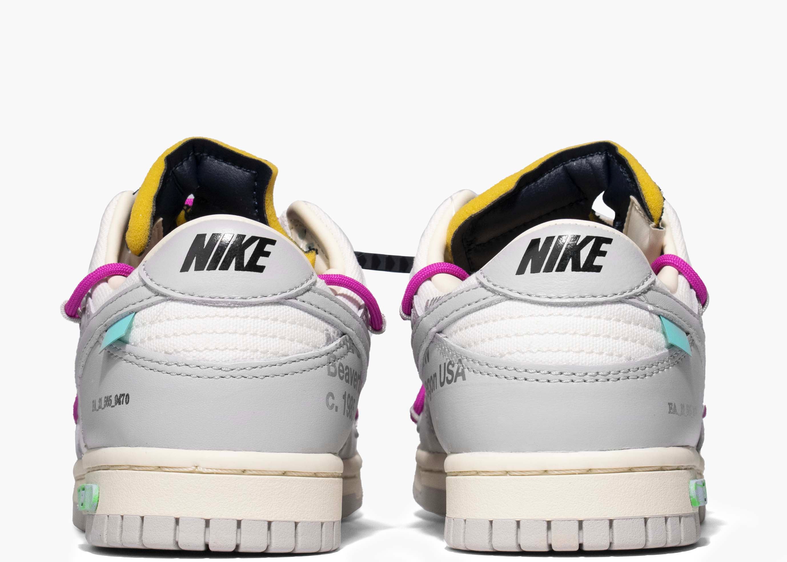 Nike Dunk Low Off-White Lot 30 Hype Clothinga Limited Edition