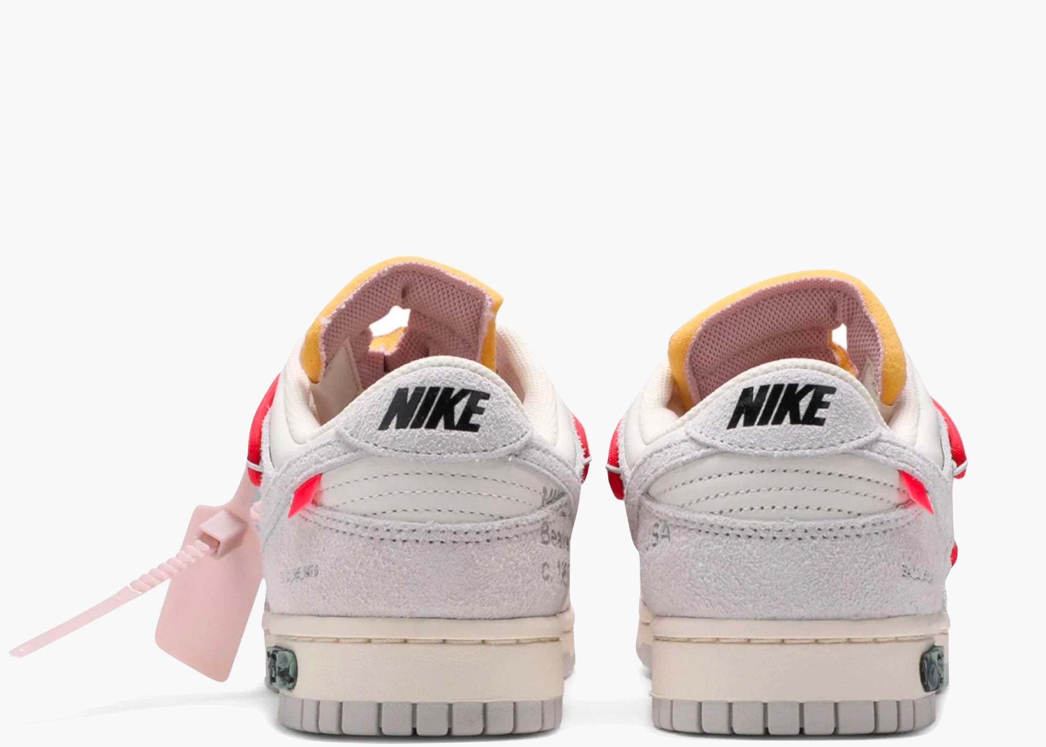 Nike Dunk Low Off-White Lot 33 Hype clothinga Limited Edition