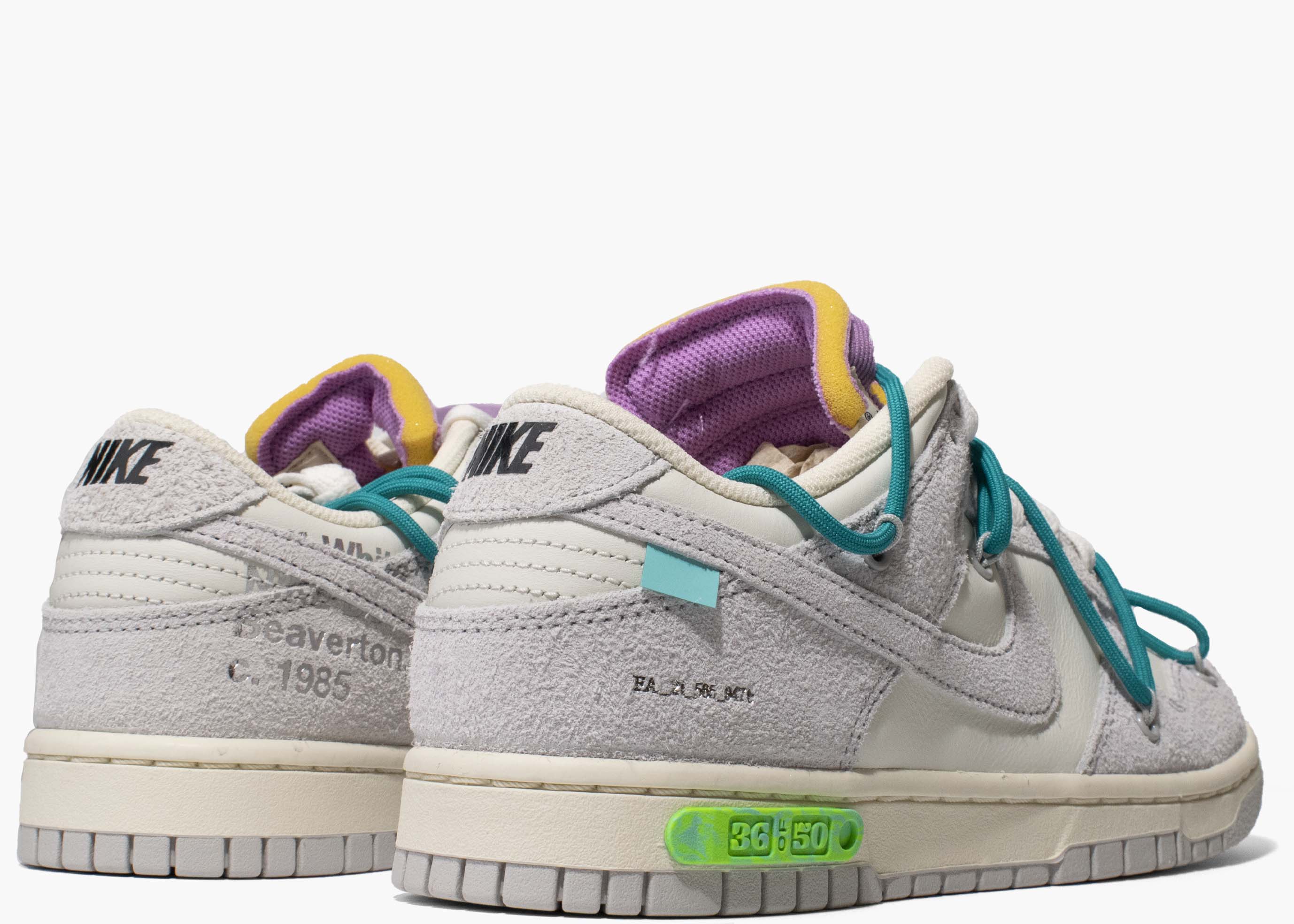 Nike Dunk Low Off-White Lot 36 DOWLOT36 Hype Clothinga Limited Edition
