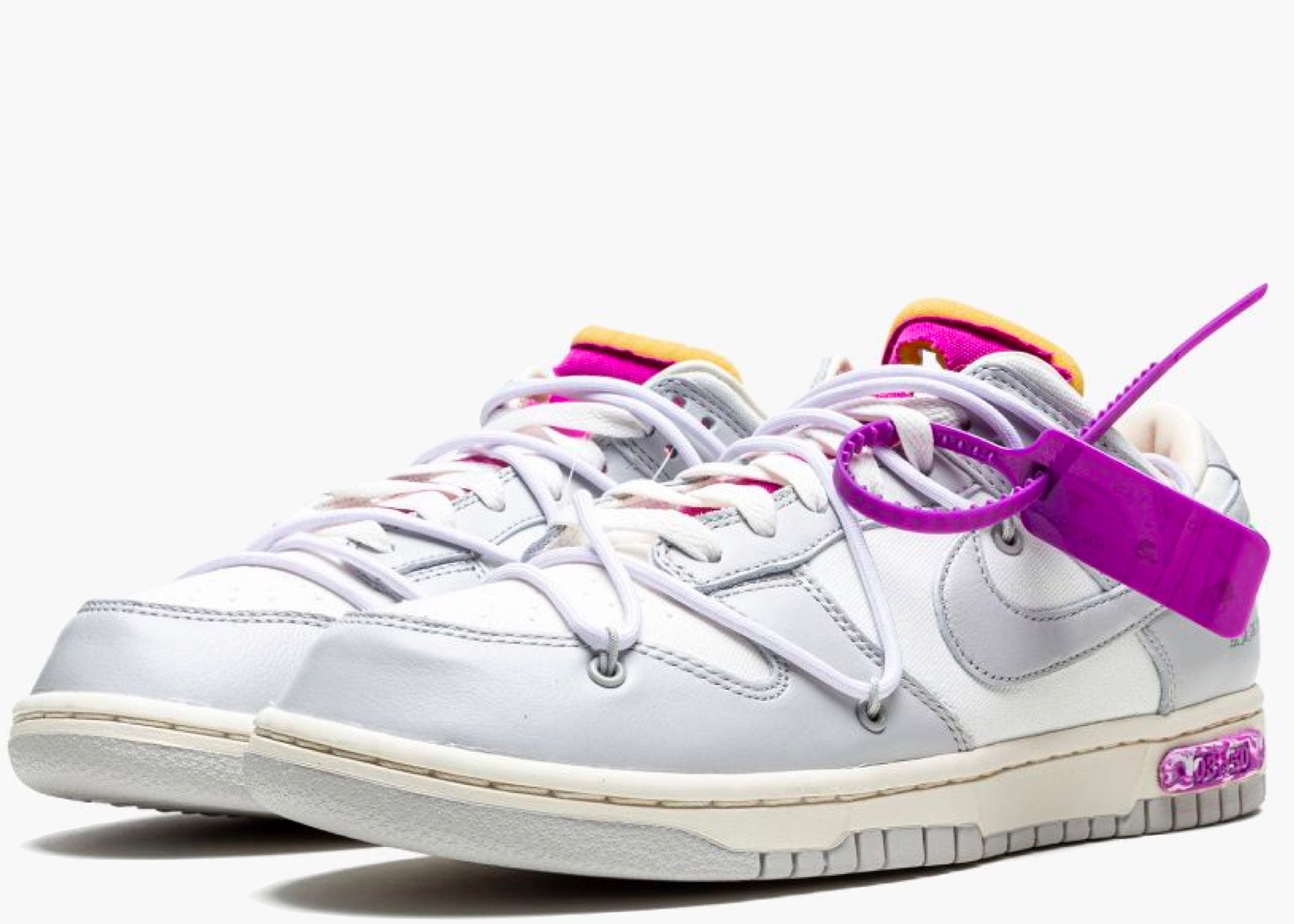 Nike Dunk Low Off-White Lot 3 Hype clothinga Limited Edition