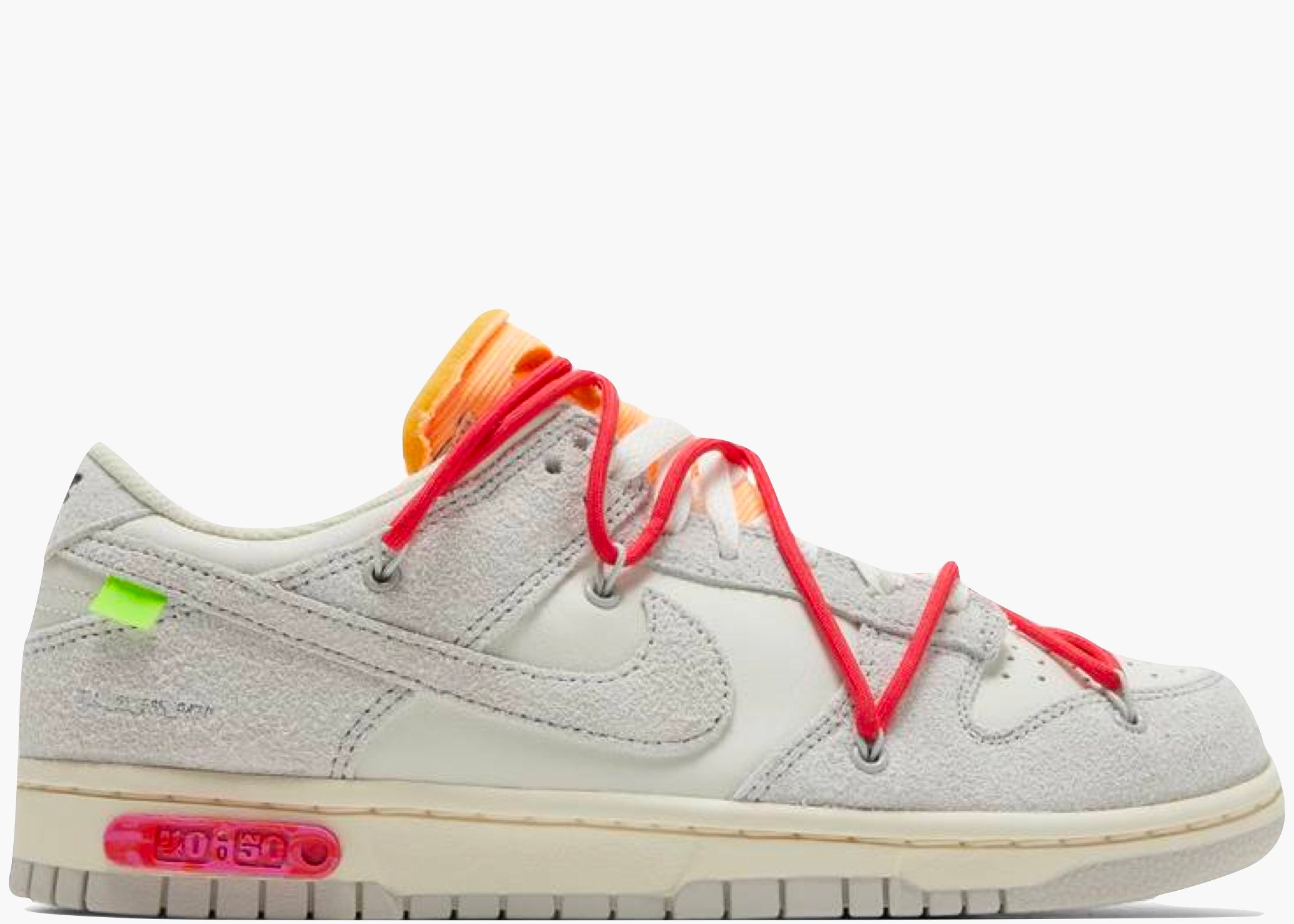Nike Dunk Low Off-White Lot 40 Hype clothinga Limited Edition