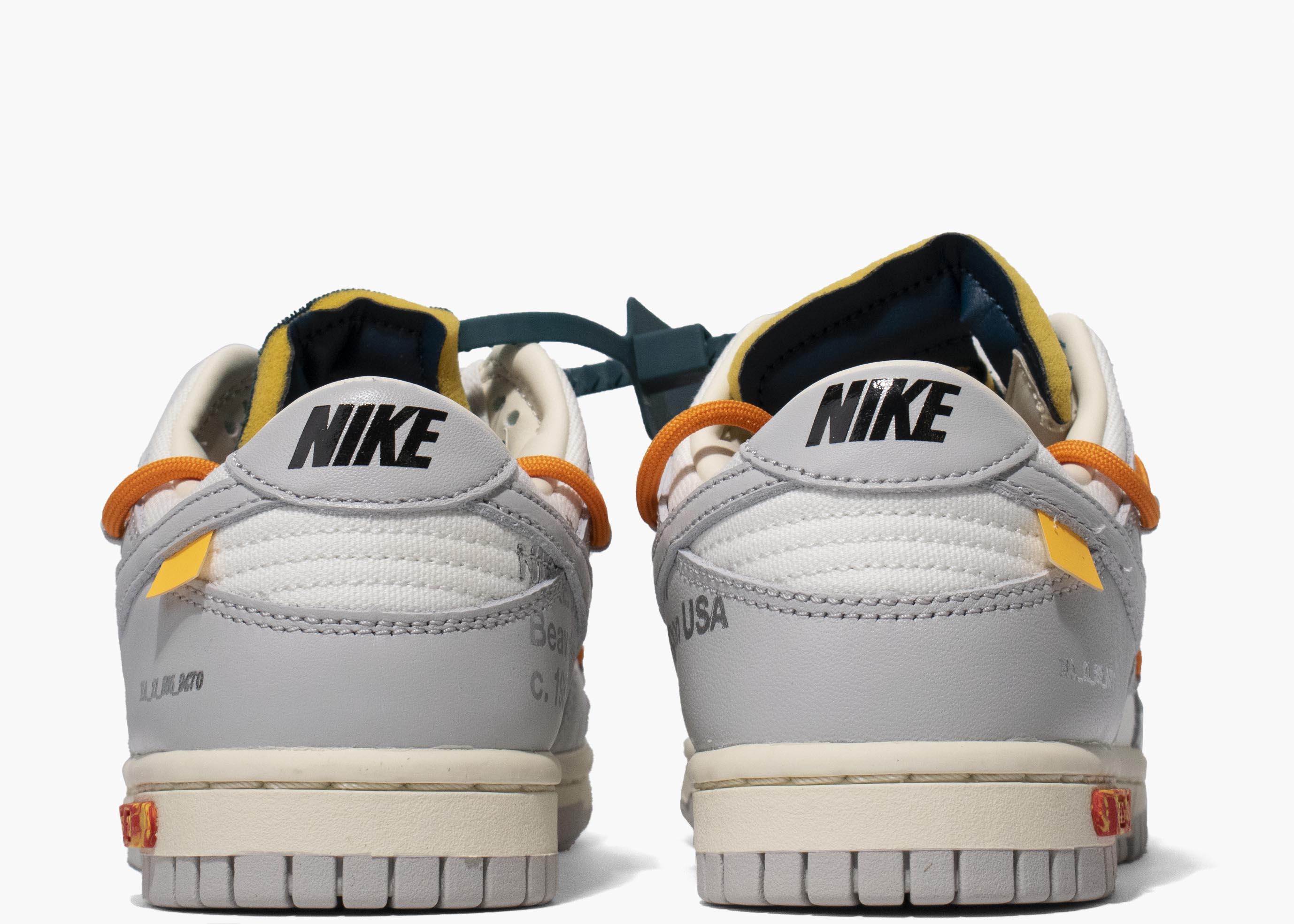 Nike Dunk Low Off-White Lot 44 Hype Clothinga Limited Edition