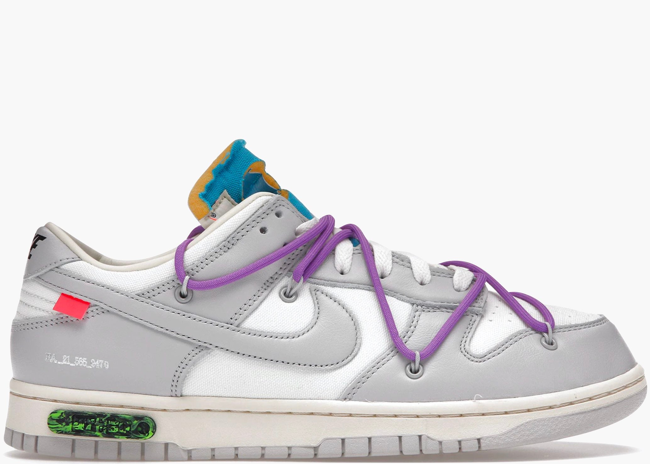 Nike Dunk Low Off-White Lot 47 Hype clothinga Limited Edition