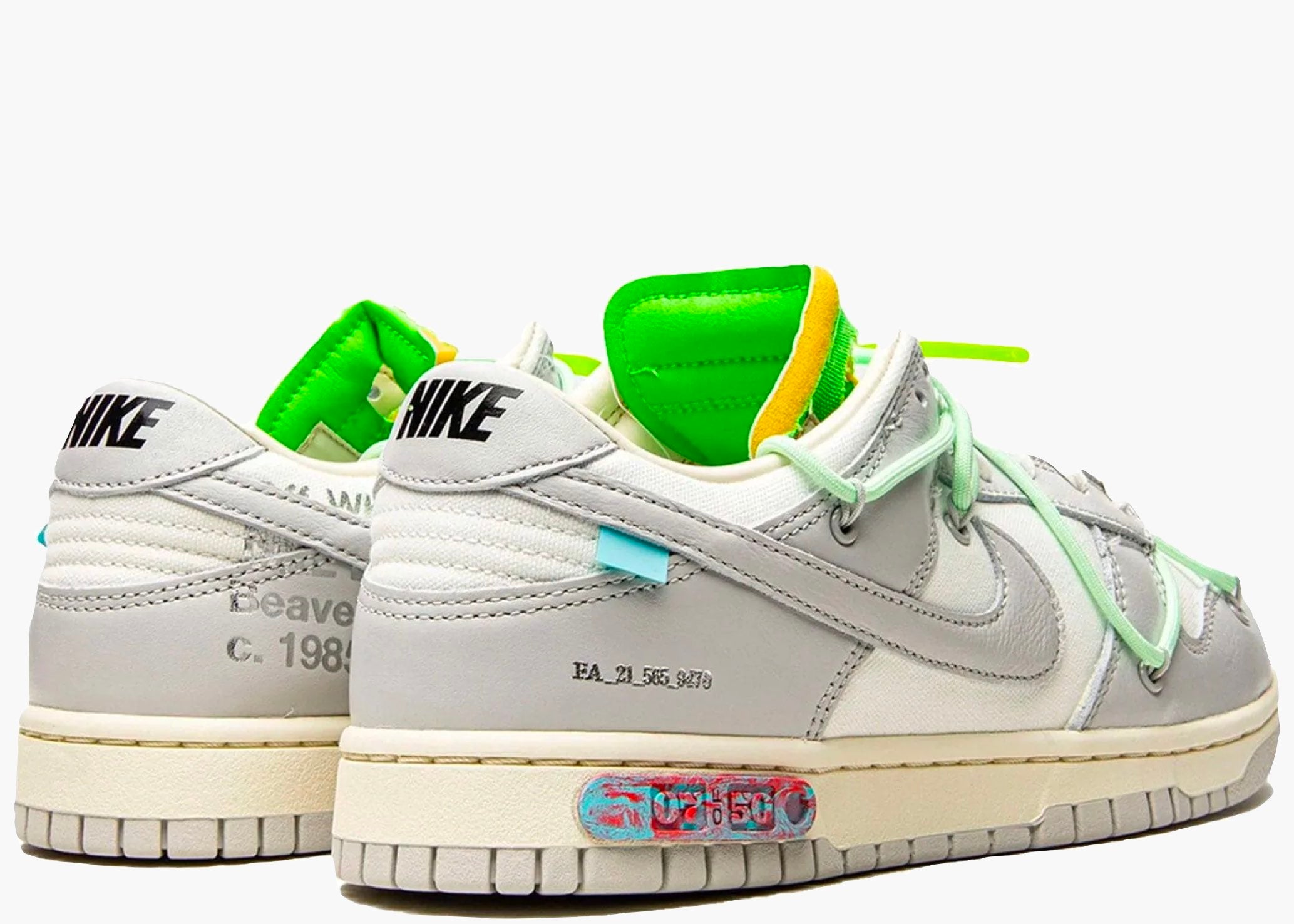 Nike Dunk Low Off-White Lot 7 Hype clothinga Limited Edition