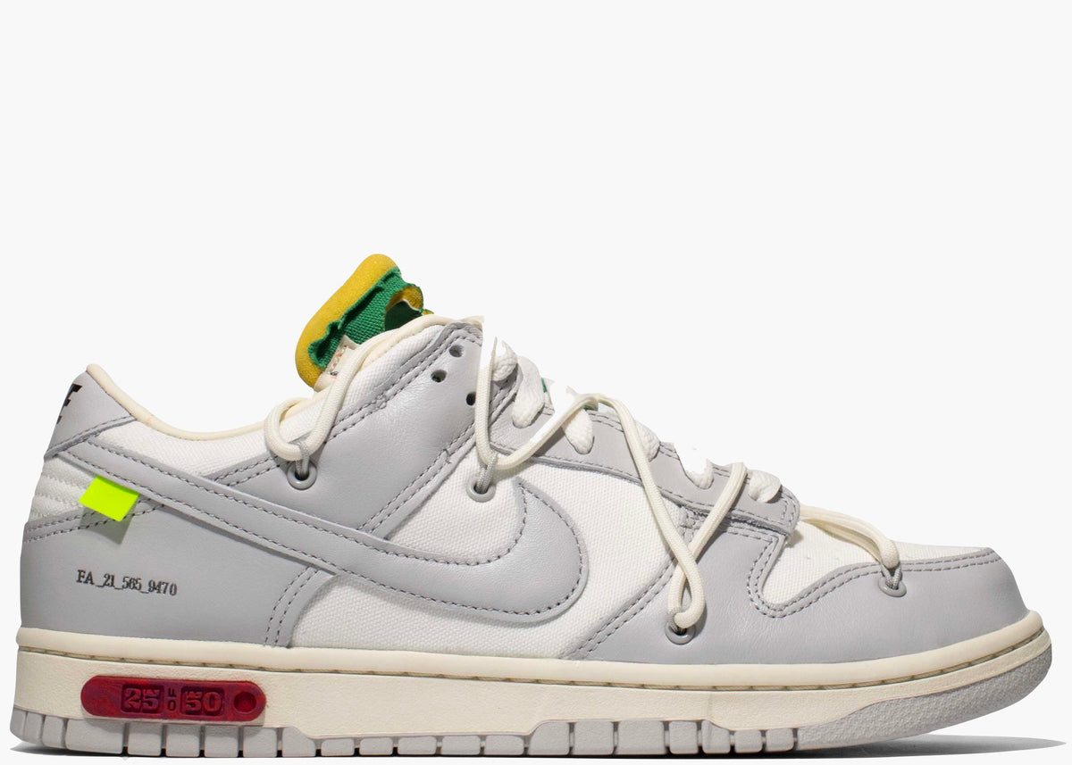 Nike Dunk Low Off-White Lot 25 Hype Clothinga Limited Edition