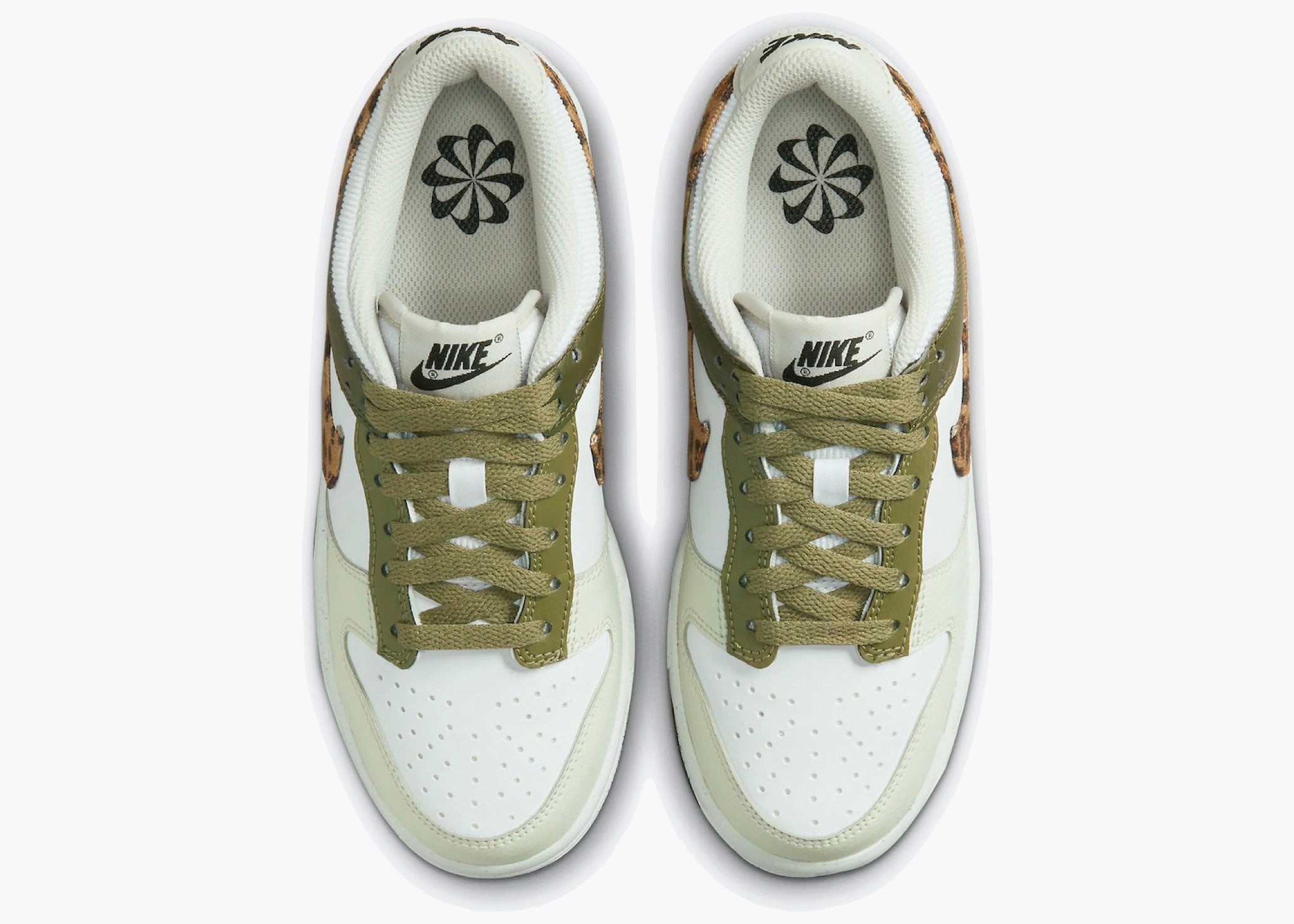 Nike Dunk Low Olive Leopard (GS) DX9282-100 Hype Clothinga Limited Edition