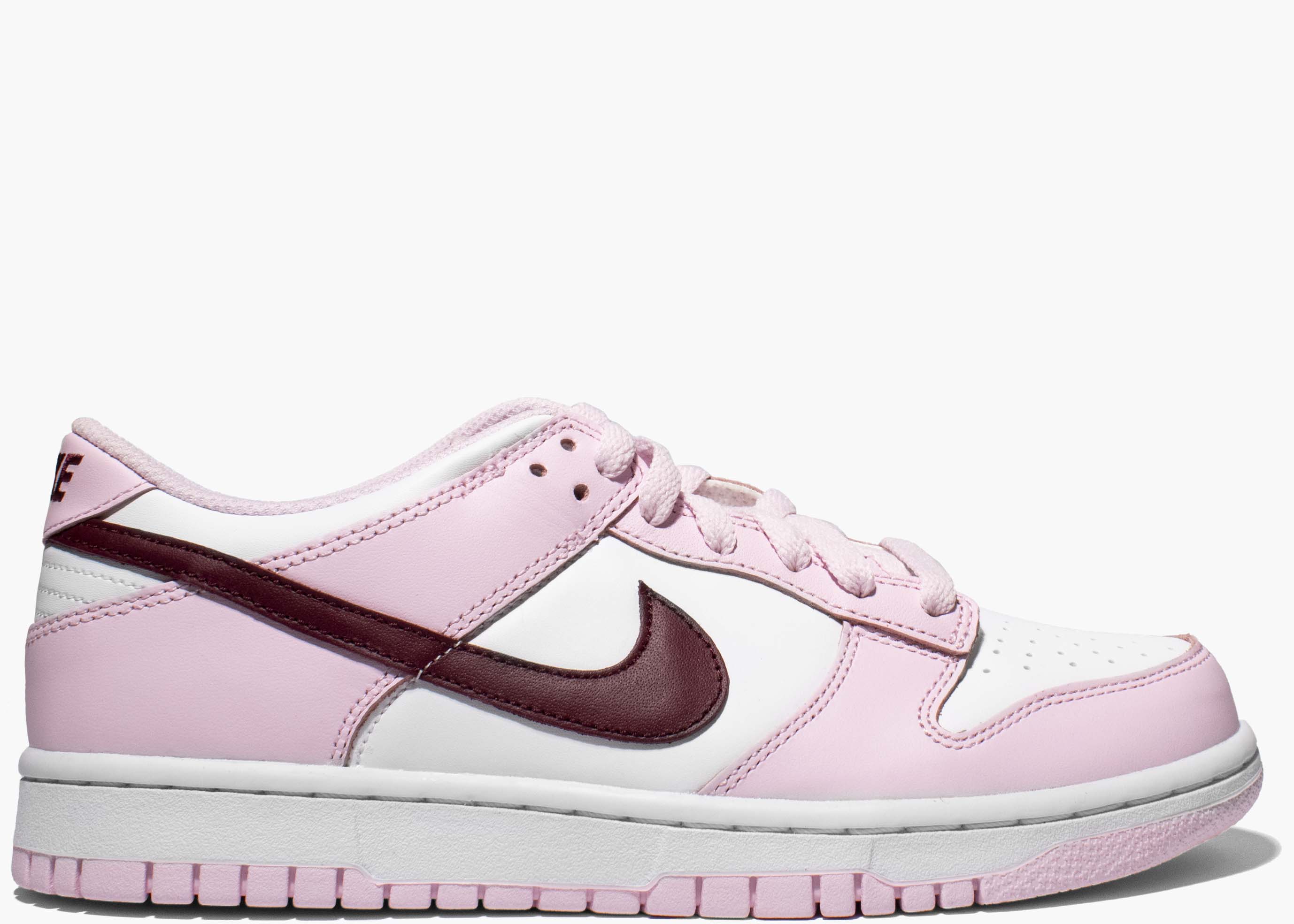 Nike Dunk Low Pink Red White (GS) CW1590-600 Hype Clothinga Limited Edition