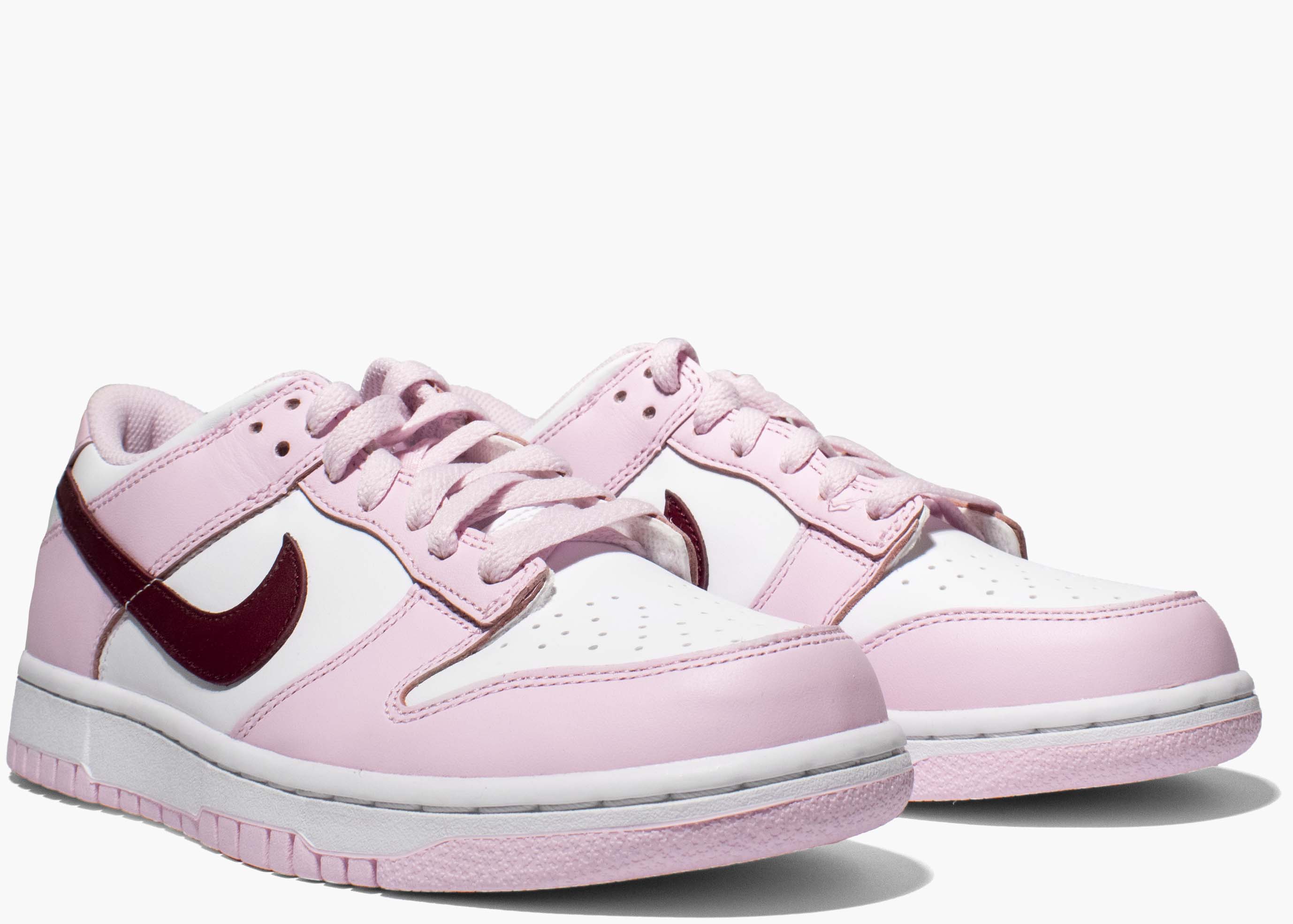 Nike Dunk Low Pink Red White (GS) CW1590-600 Hype Clothinga Limited Edition