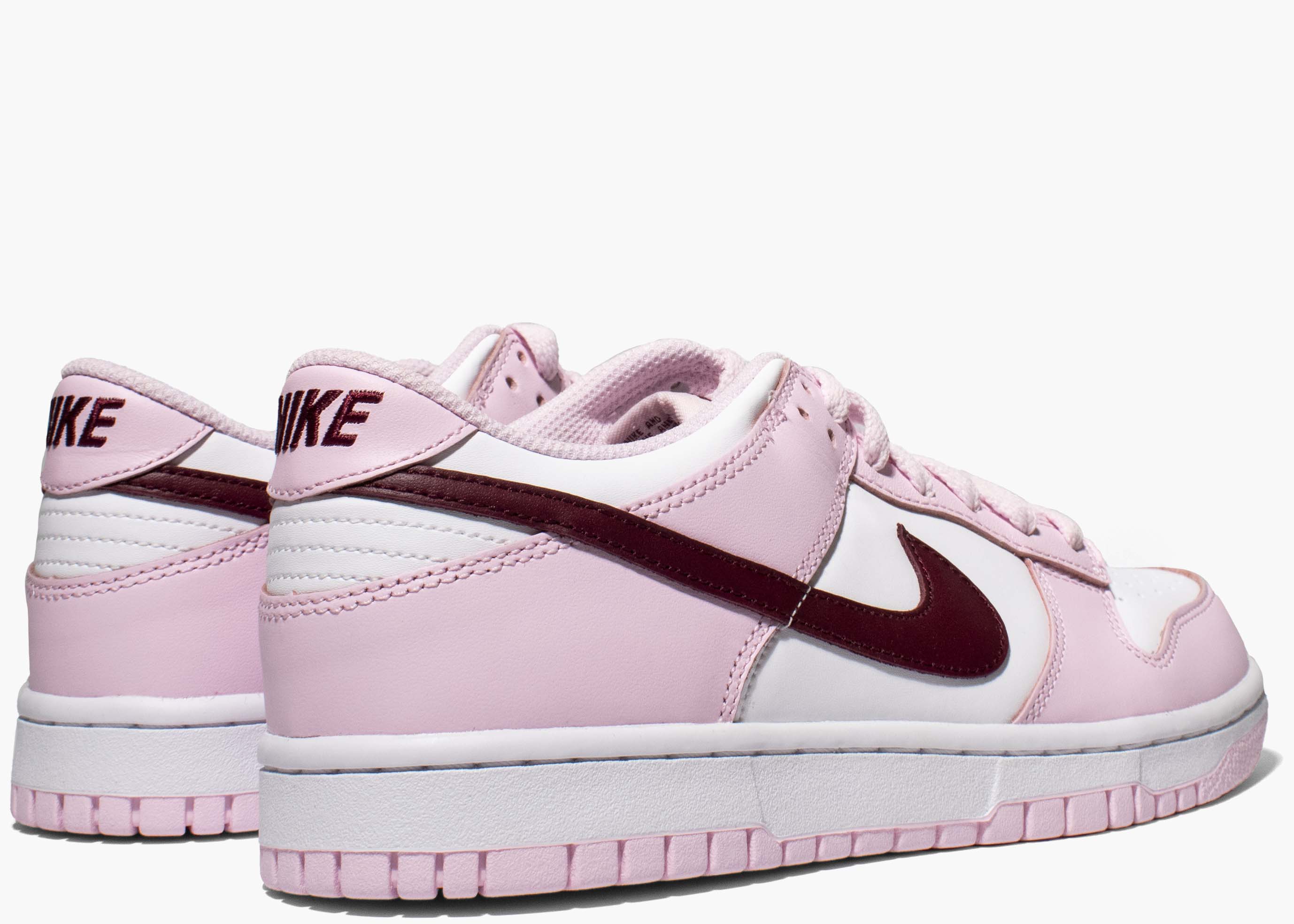 Nike Dunk Low Pink Red White (GS) CW1590-600 Hype Clothinga Limited Edition