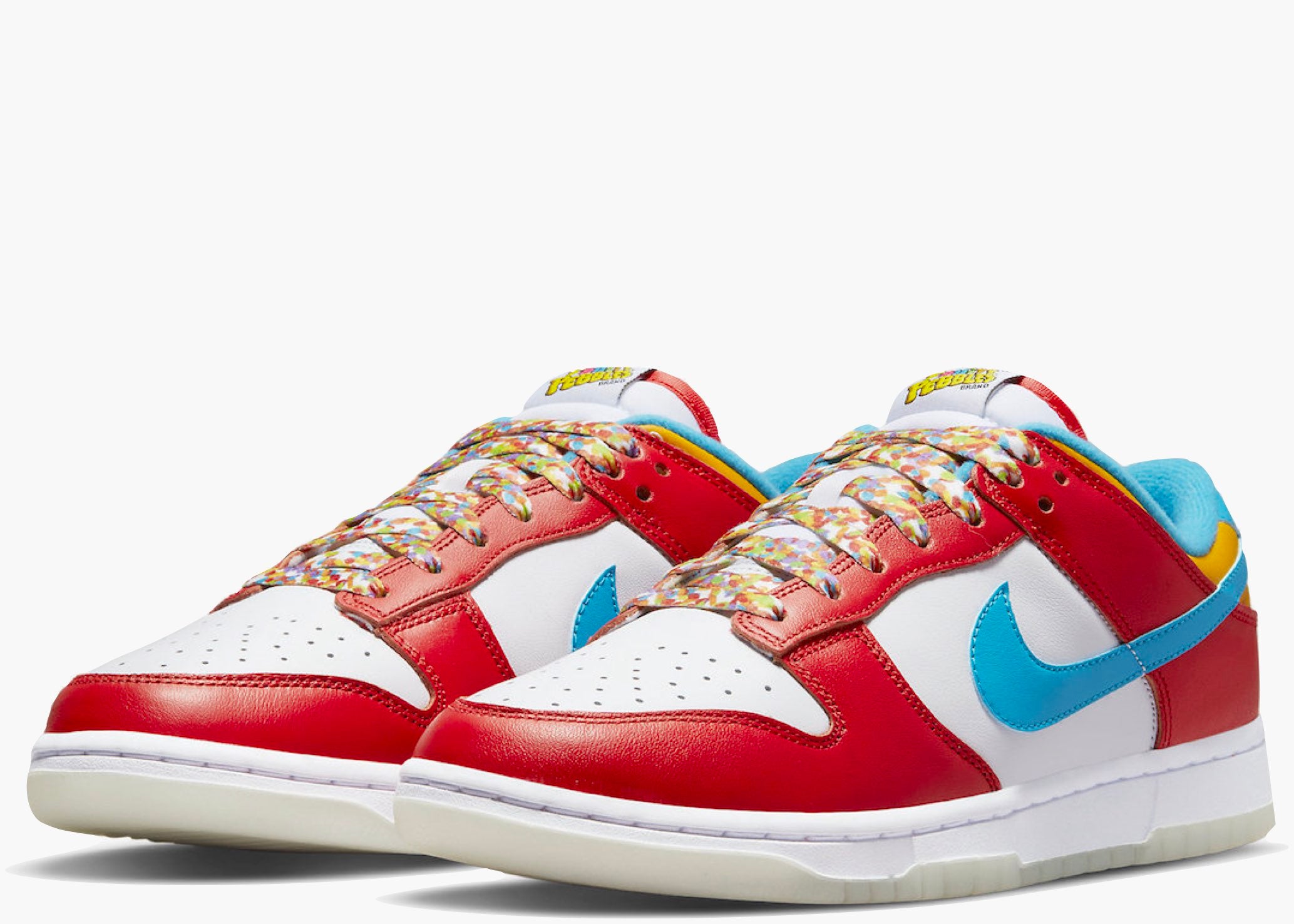 Nike Dunk Low QS LeBron James Fruity Pebbles DH8009-600 Hype Clothinga Limited Edition