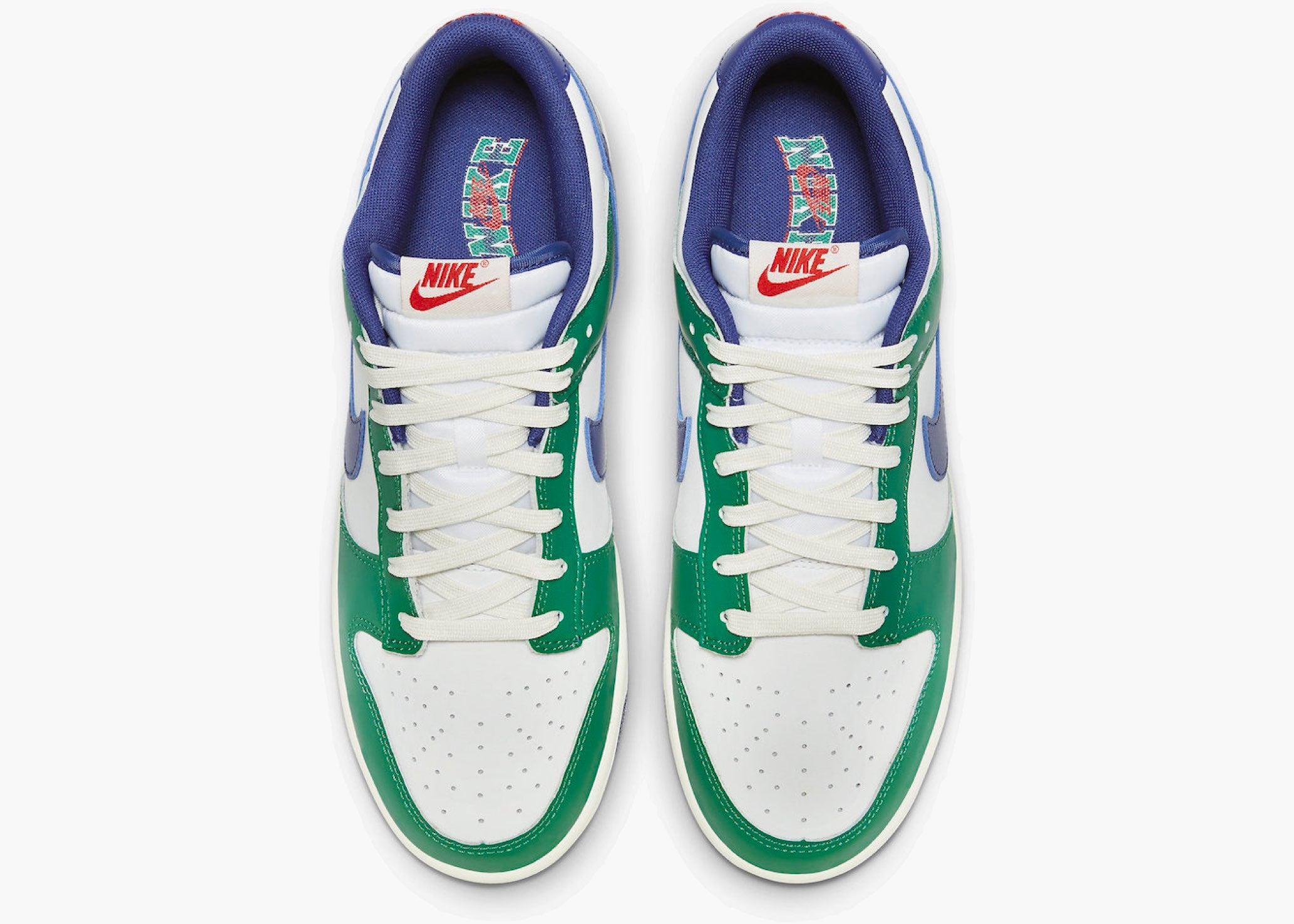 Nike Dunk Low Retro Gorge Green Deep Royal Blue FQ6849-141 Hype Clothinga Limited Edition