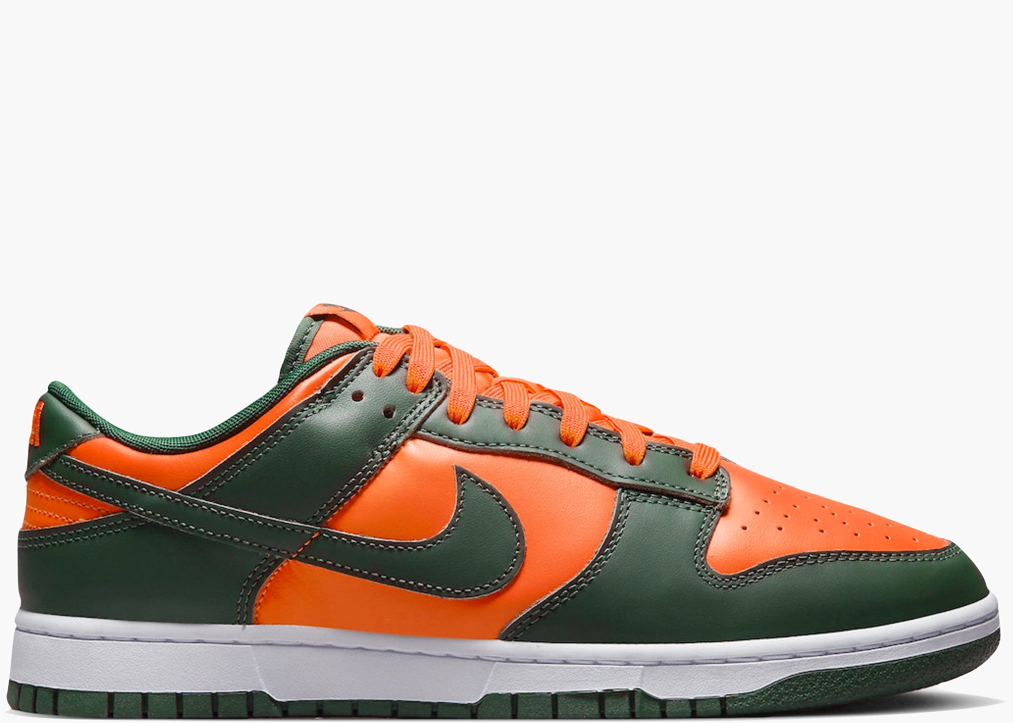 Nike Dunk Low Retro Miami Hurricanes DD1391-300 Hype Clothinga Limited Edition