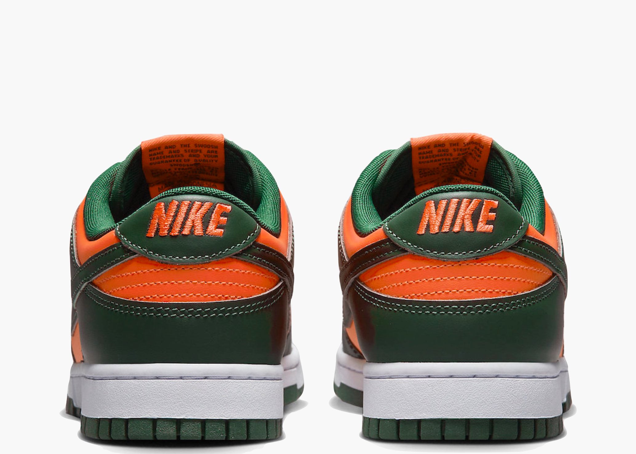 Nike Dunk Low Retro Miami Hurricanes  DD1391-300 Hype Clothinga Limited Edition