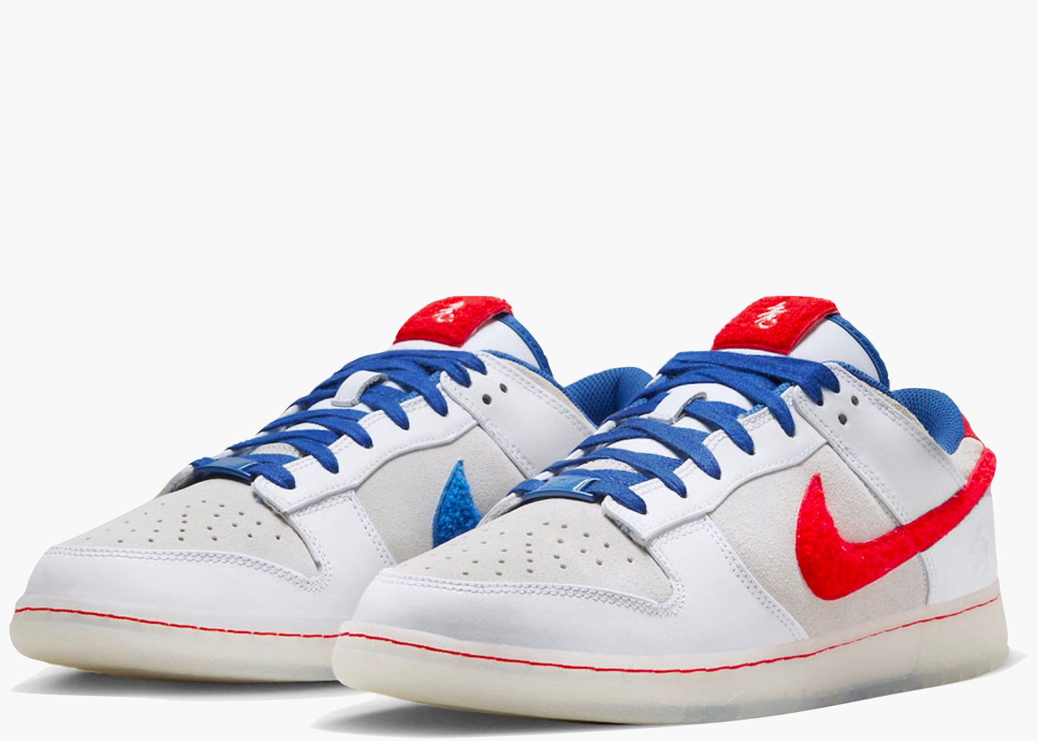 Nike Dunk Low Retro PRM Year of the Rabbit White Crimson Varsity Royal Hype Clothinga Limited Edition