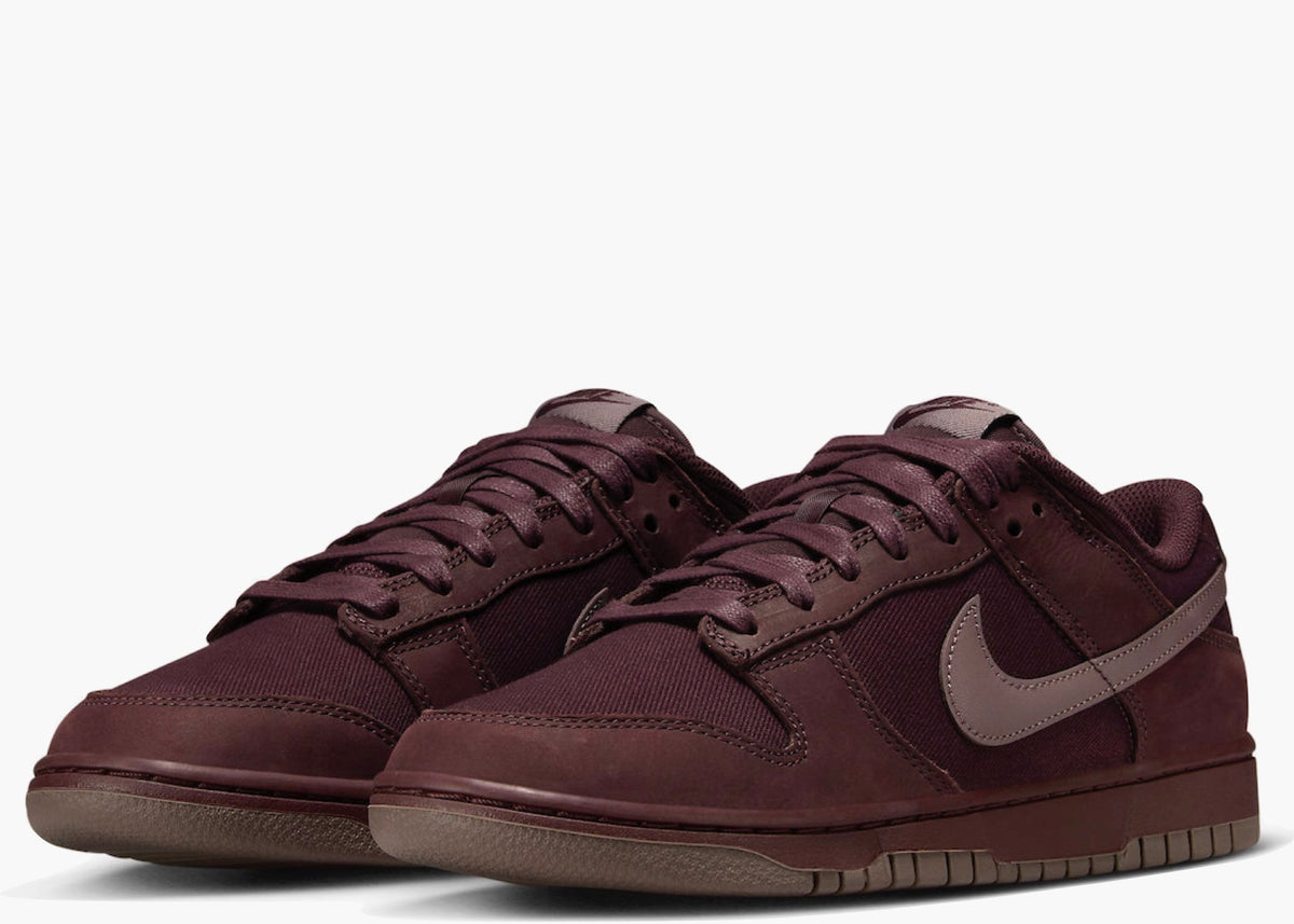 Nike Dunk Low Retro Premium Burgundy Crush FB8895-600 Hype Clothinga Limited Edition