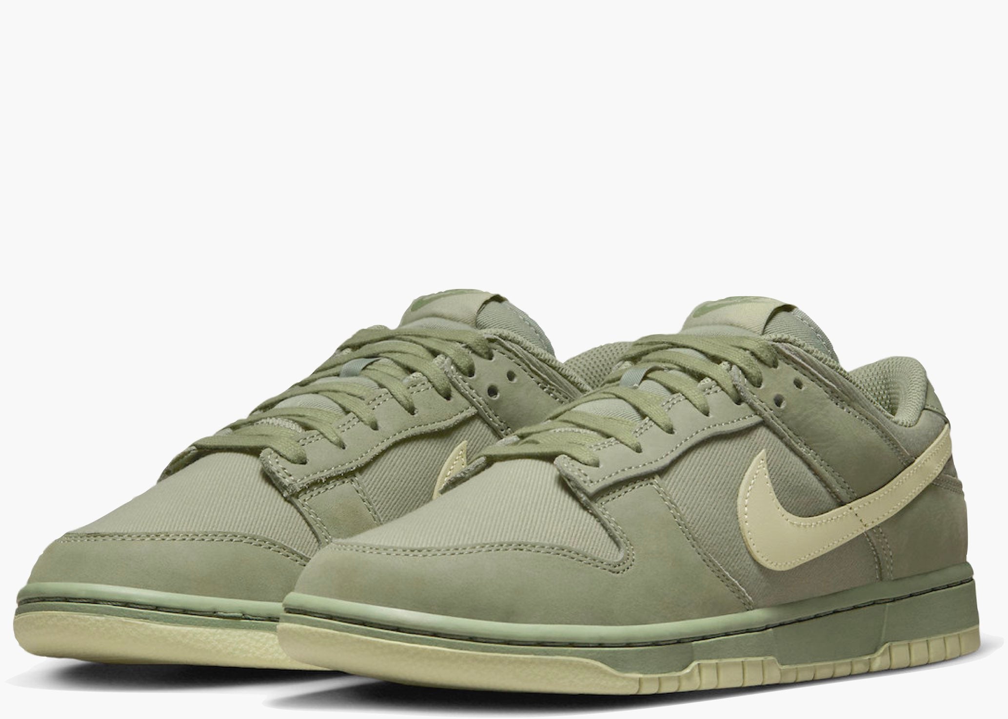 Nike Dunk Low Retro Premium Oil Green Olive Aura FB8895-300 Hype Clothinga Limited Edition