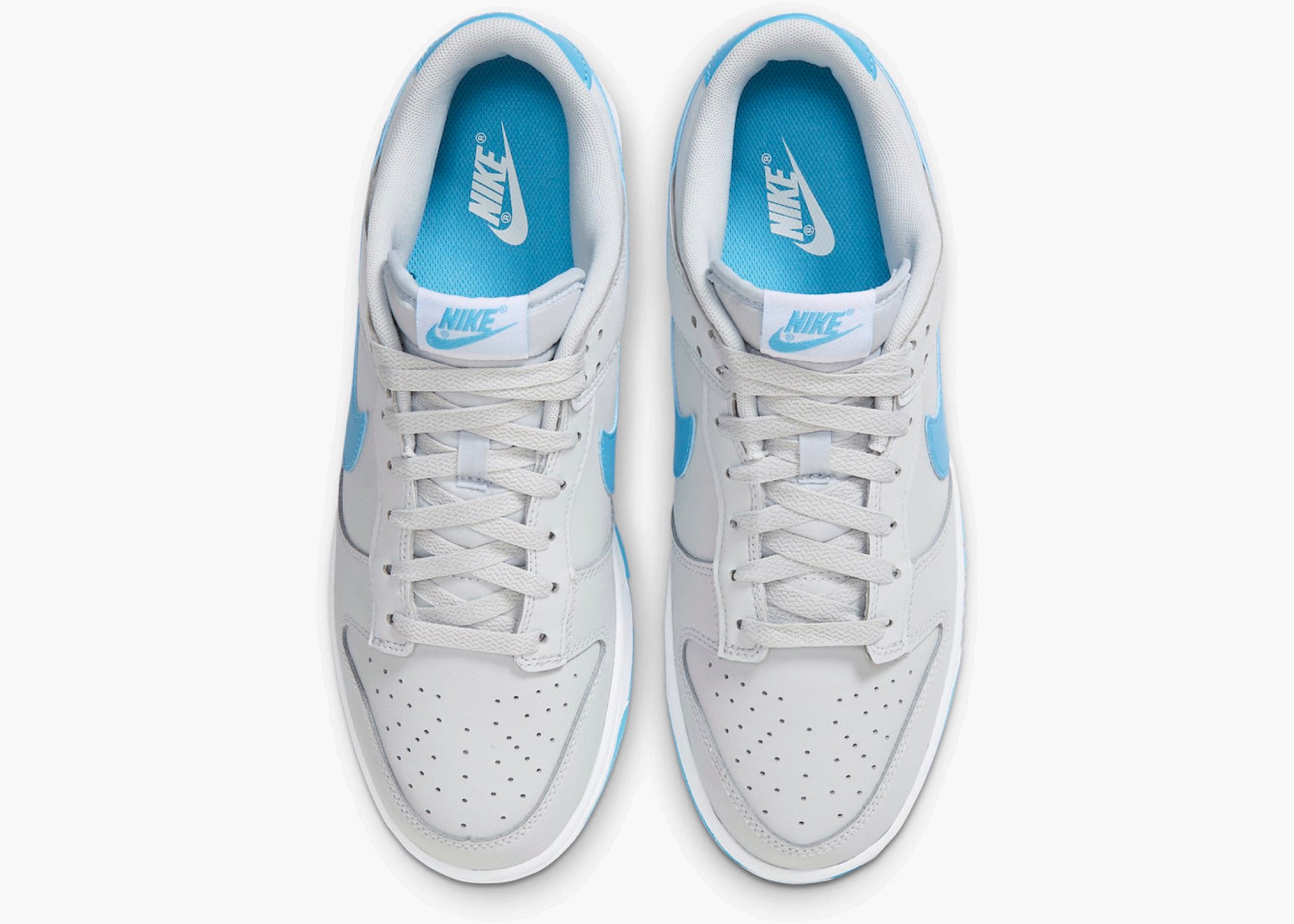 Nike Dunk Low Retro Pure Platinum Blue Lightning Hype Clothinga Limited Edition