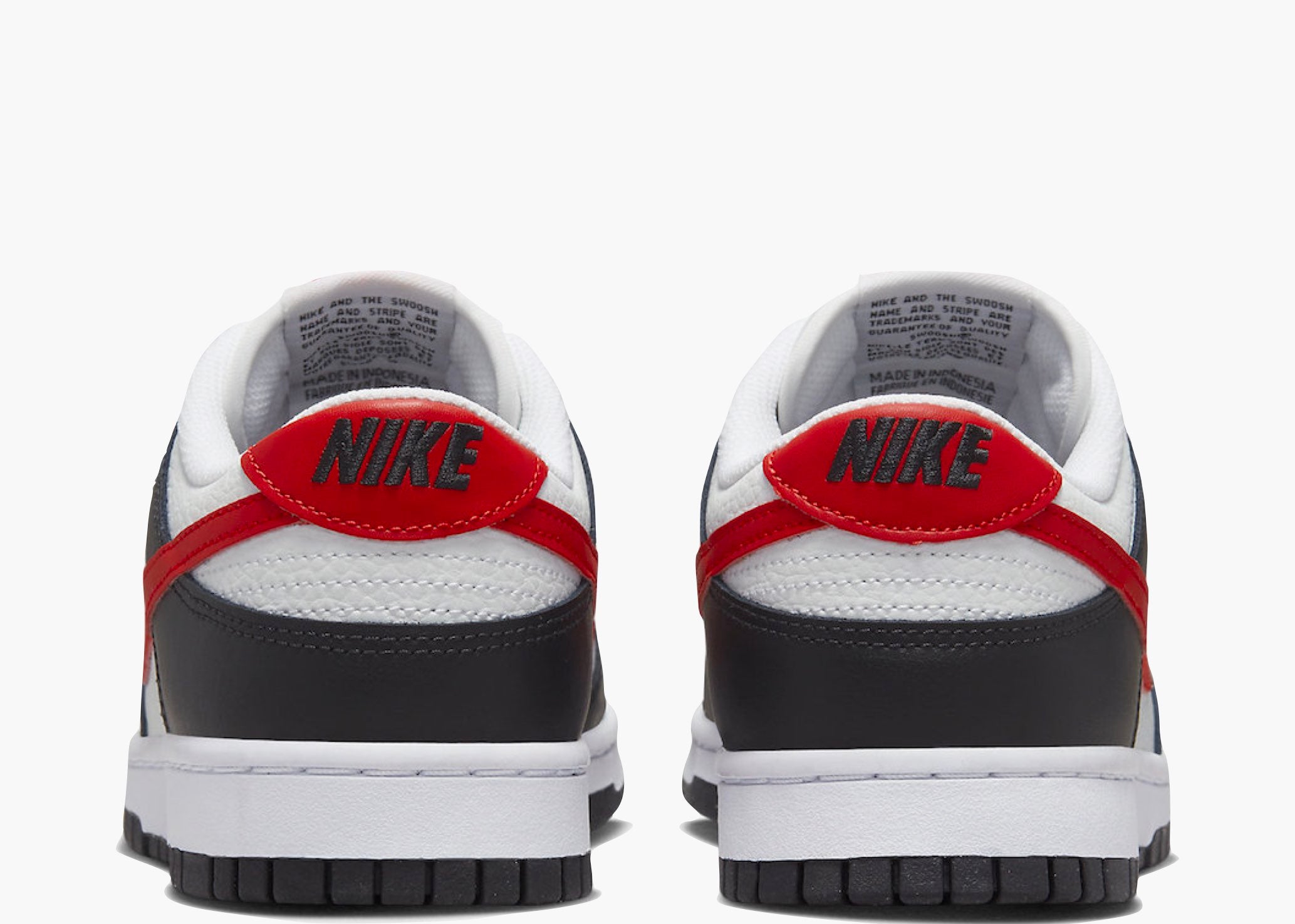 Nike Dunk Low Retro Red Swoosh Panda Hype Clothinga Limited Edition