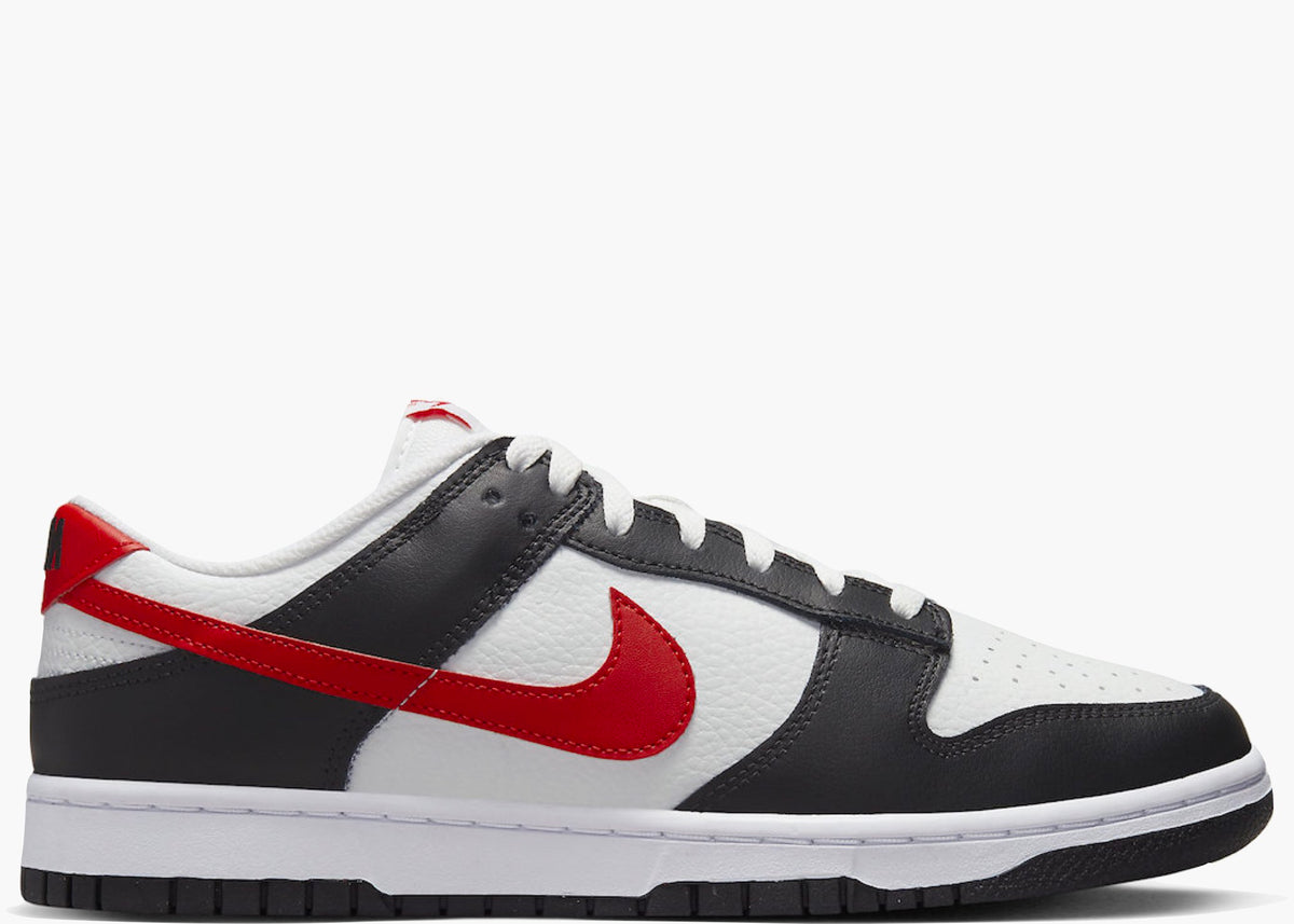 Nike Dunk Low Retro Red Swoosh Panda Hype Clothinga Limited Edition
