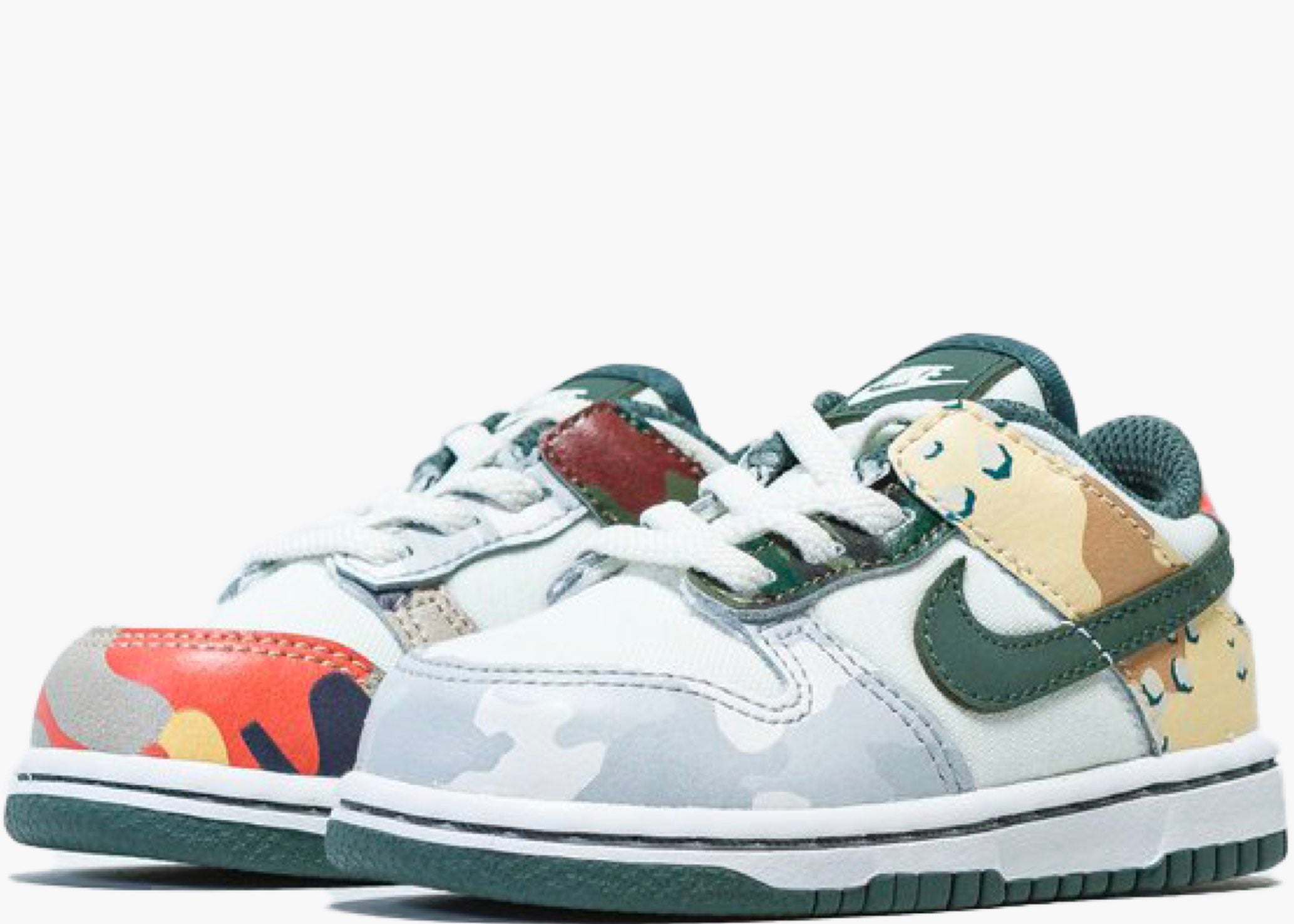 Nike Dunk Low Sail Multi-Camo (TD) Hype Clothinga Limited Edition