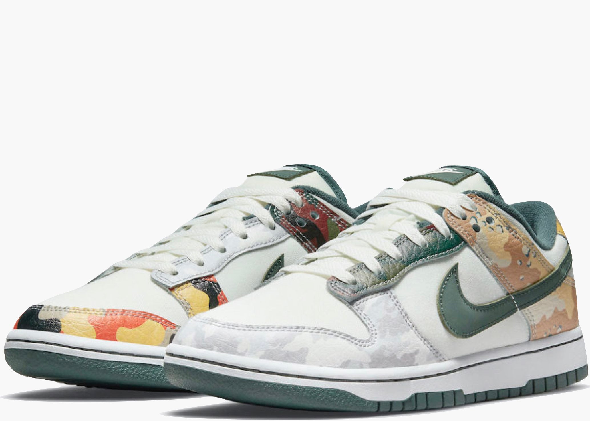Nike Dunk Low Sail Multi Camo