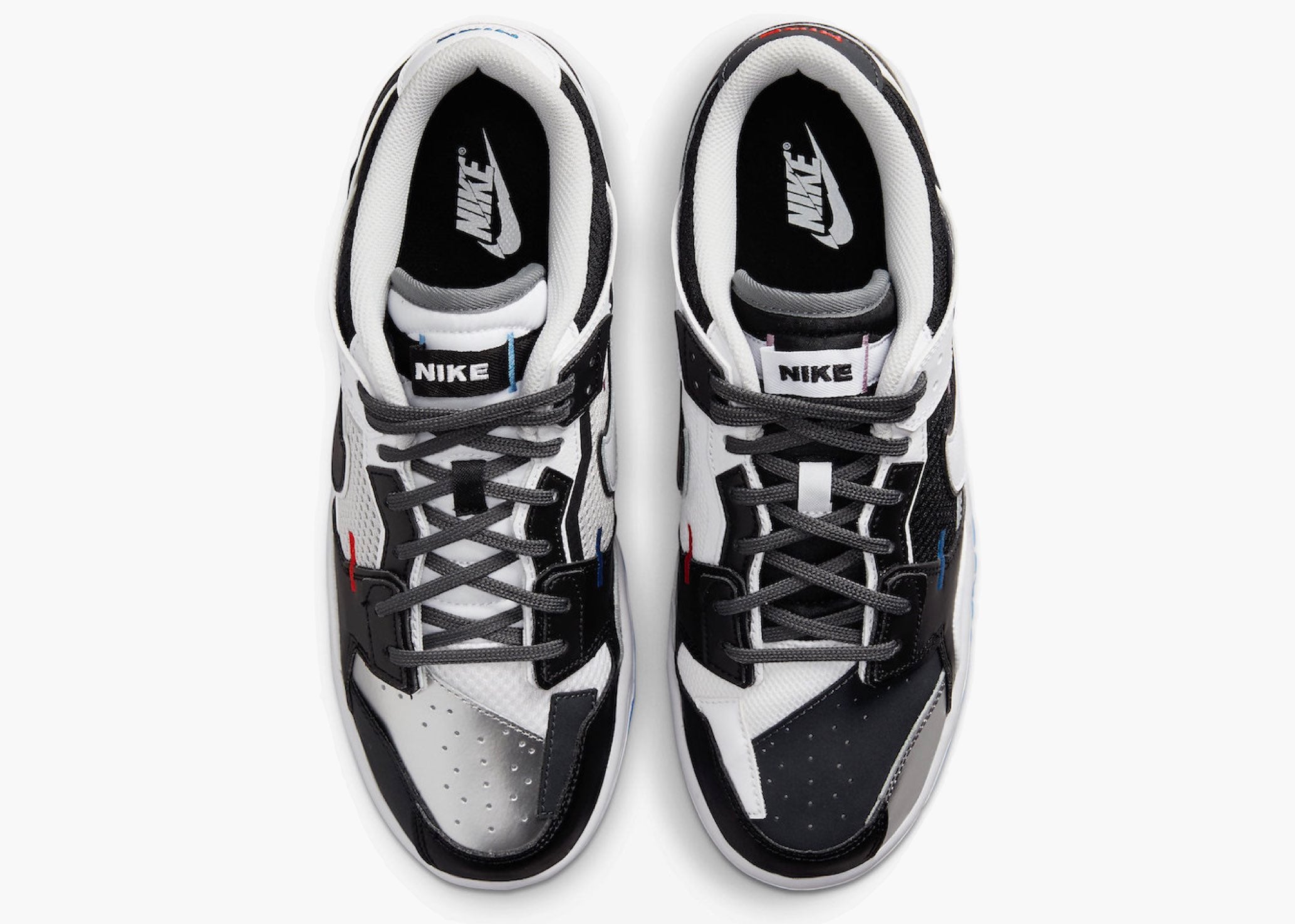 Nike Dunk Low Scrap Black Neutral Grey University Blue White Hype Clothinga Limited Edition