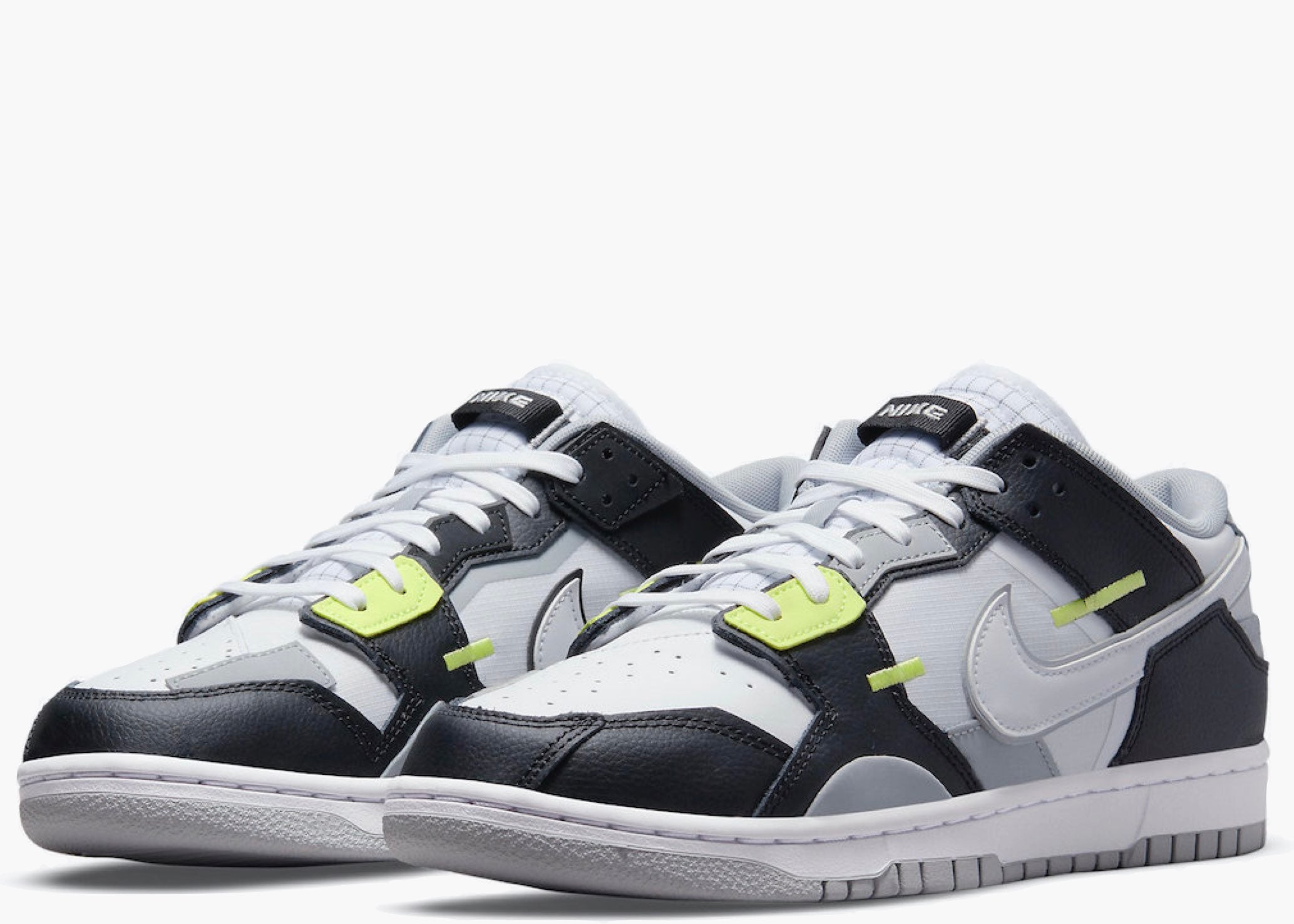 Nike Dunk Low Scrap Wolf Grey Light Lemon Twist