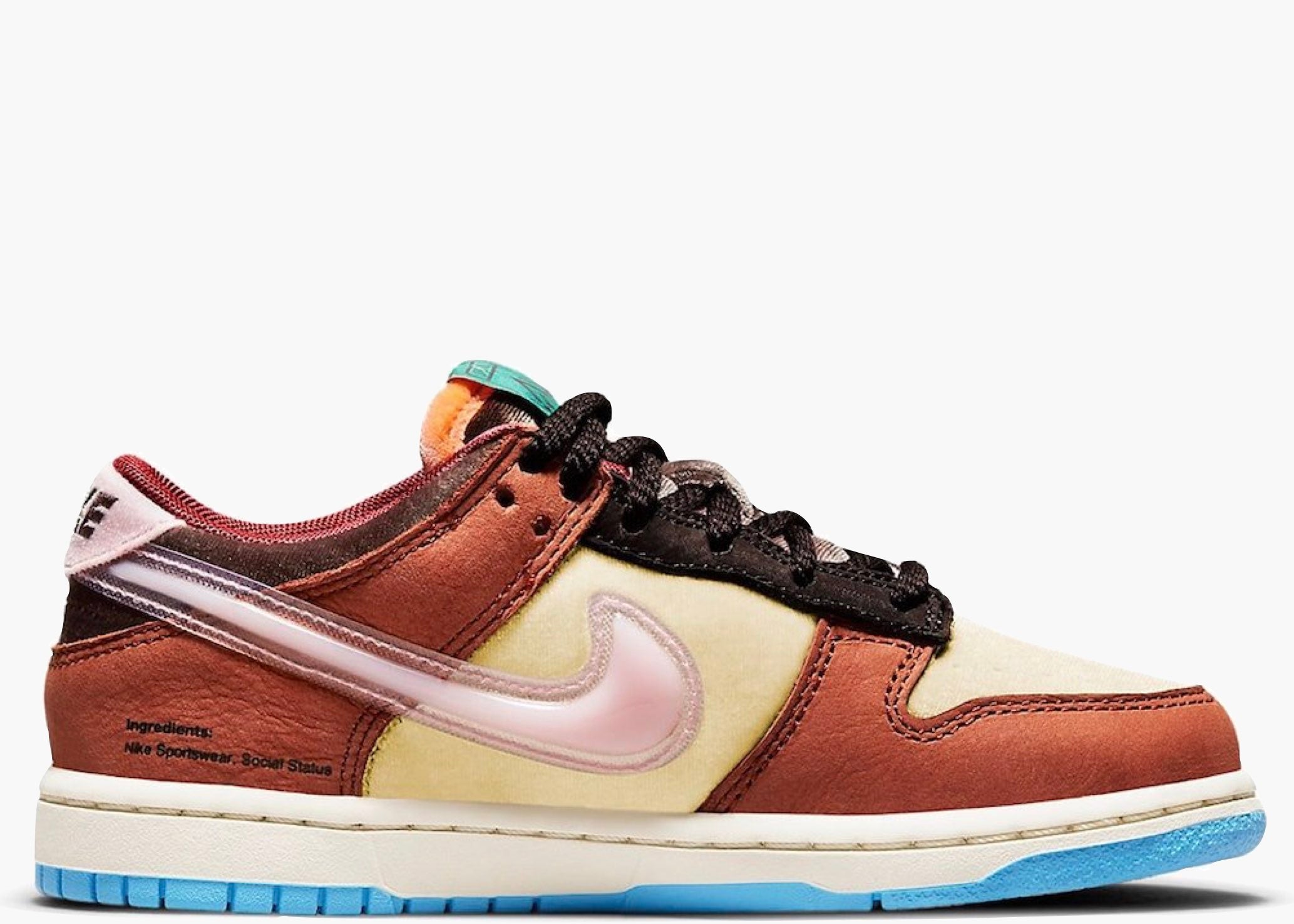 Nike Dunk Low Social Status Free Lunch Chocolate Milk (PS)